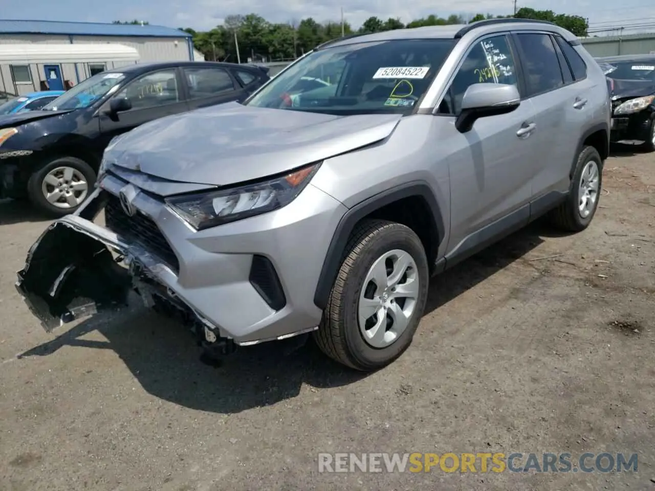 2 Photograph of a damaged car 2T3G1RFV9KC031637 TOYOTA RAV4 2019