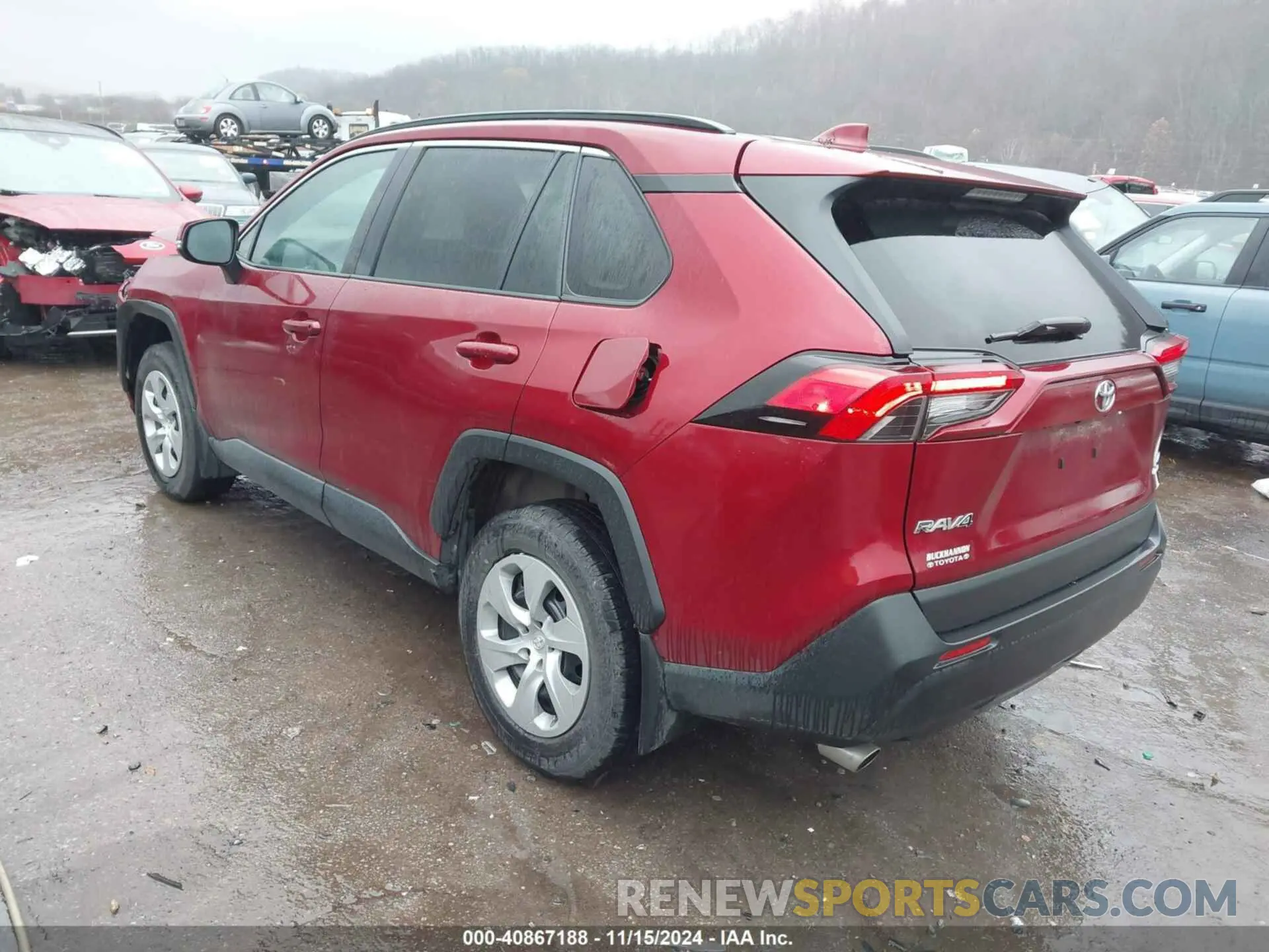 3 Photograph of a damaged car 2T3G1RFV9KW022452 TOYOTA RAV4 2019