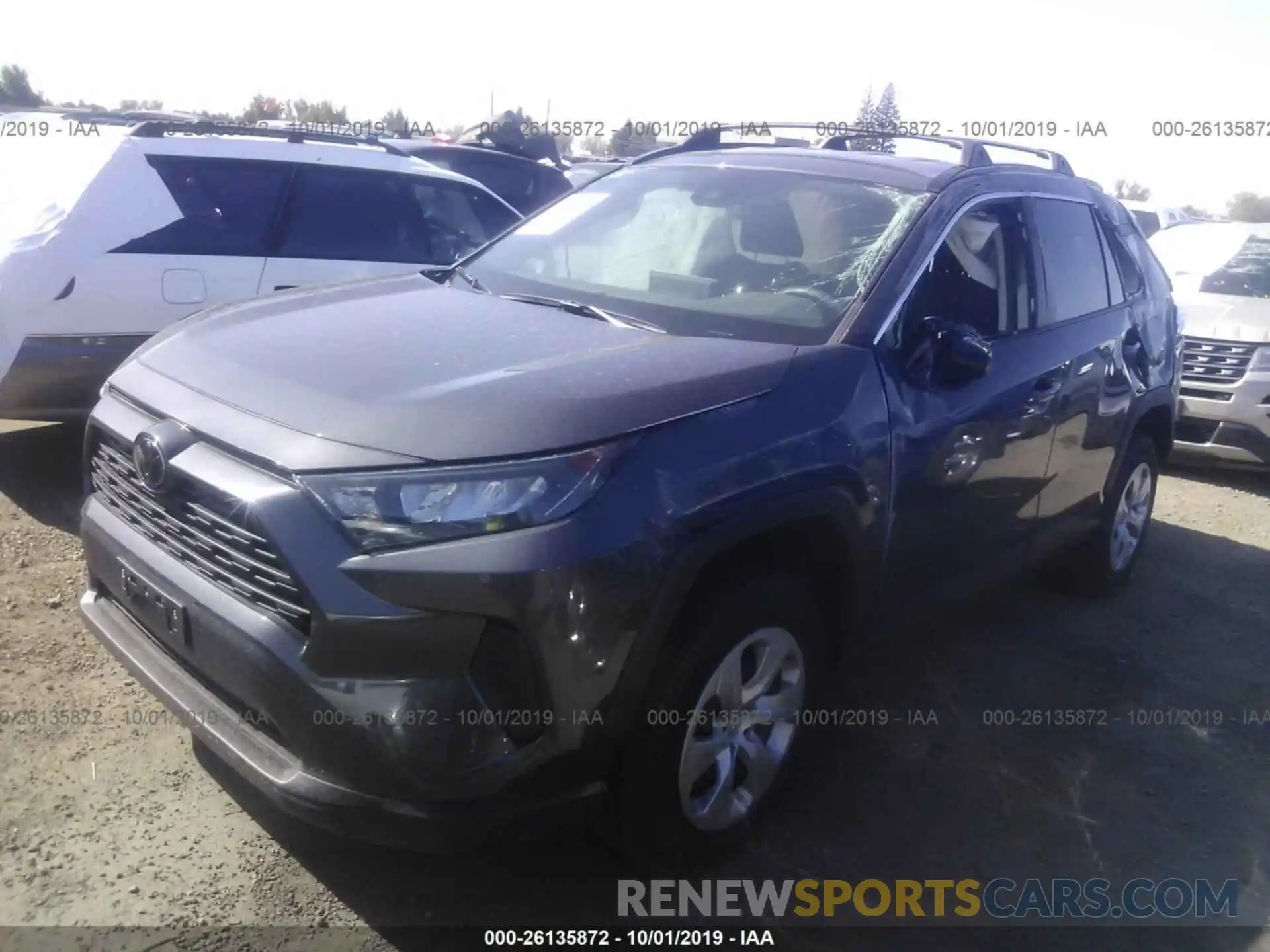 2 Photograph of a damaged car 2T3G1RFV9KW049439 TOYOTA RAV4 2019