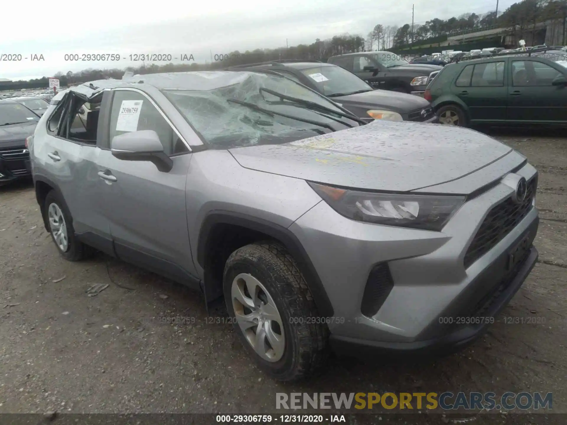 1 Photograph of a damaged car 2T3G1RFVXKC036149 TOYOTA RAV4 2019