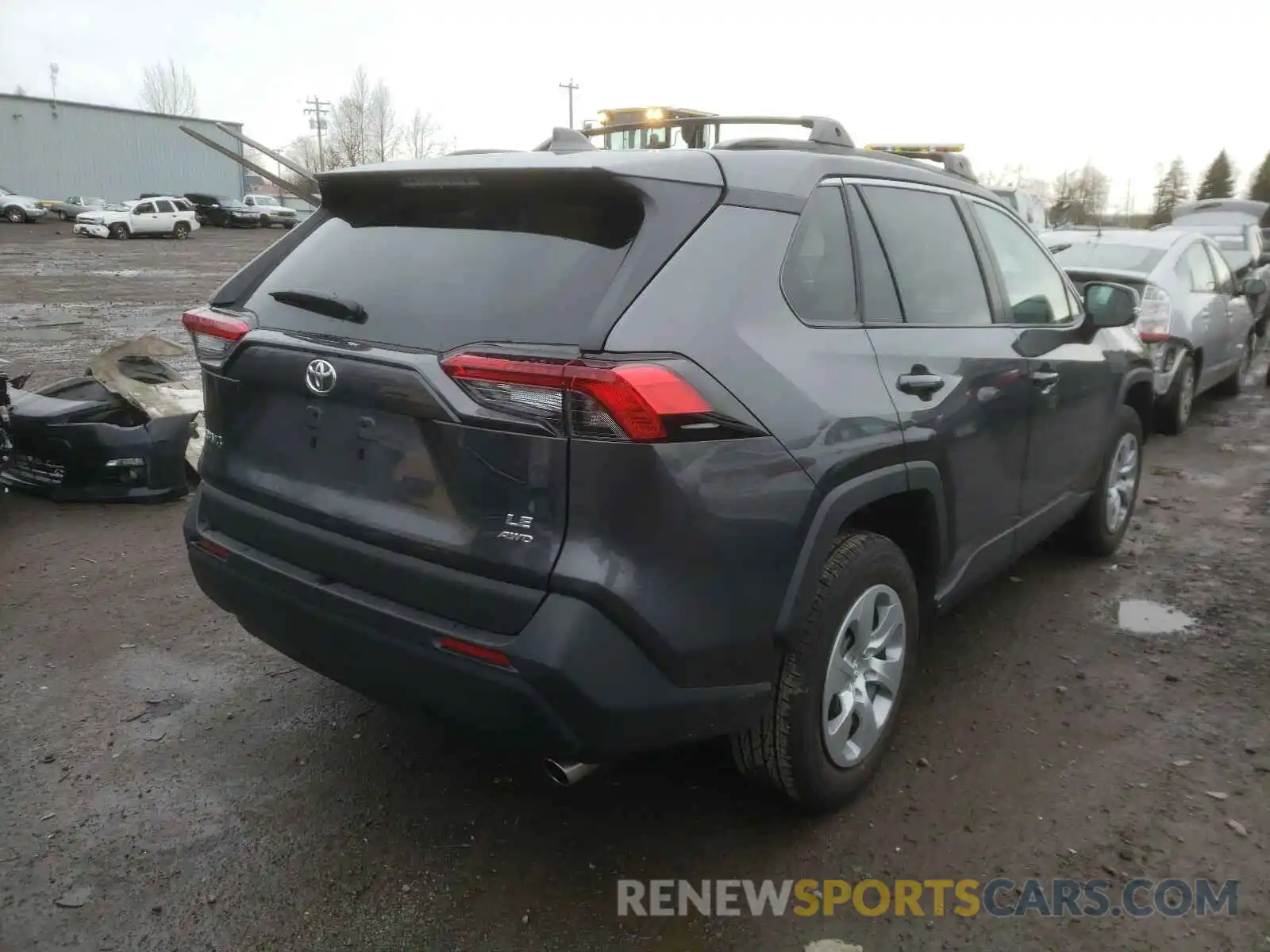 4 Photograph of a damaged car 2T3G1RFVXKC048804 TOYOTA RAV4 2019