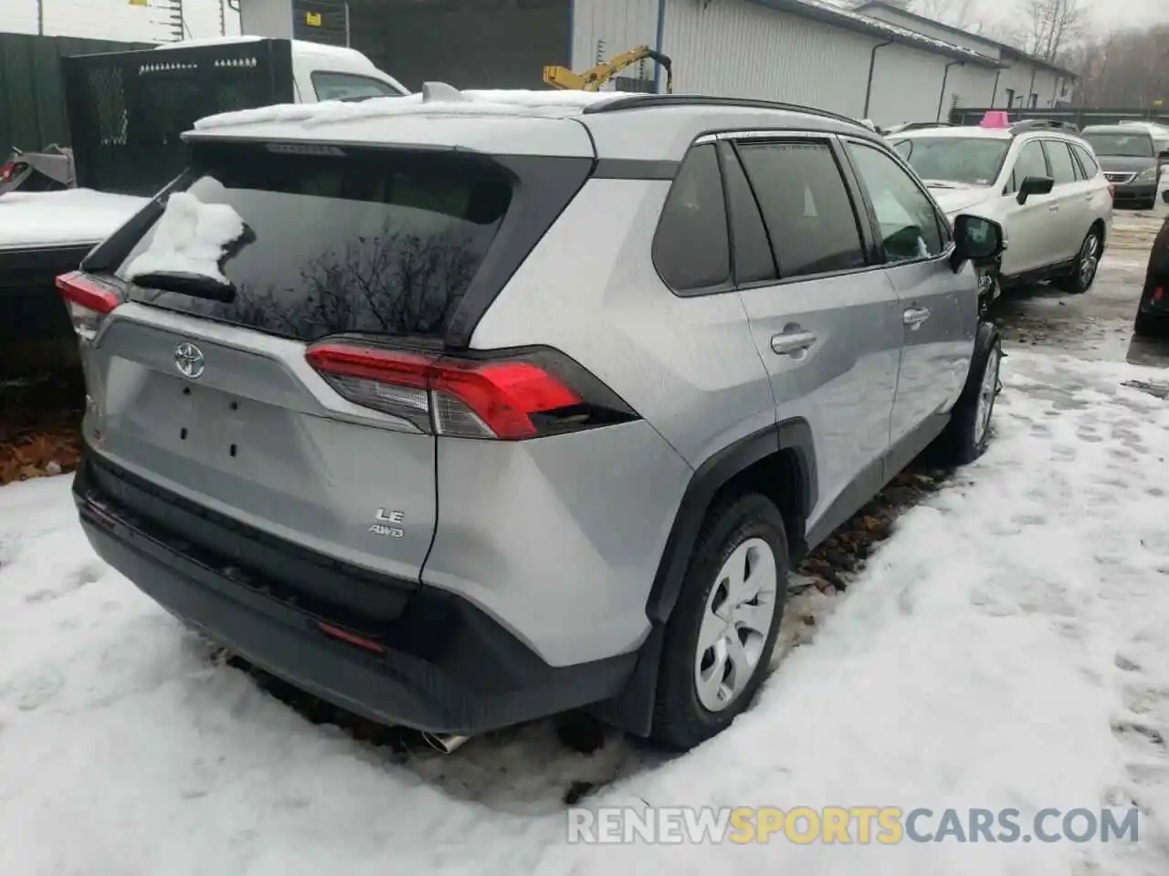 4 Photograph of a damaged car 2T3G1RFVXKW037770 TOYOTA RAV4 2019