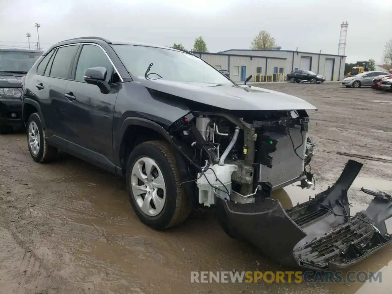 1 Photograph of a damaged car 2T3G1RFVXKW078853 TOYOTA RAV4 2019