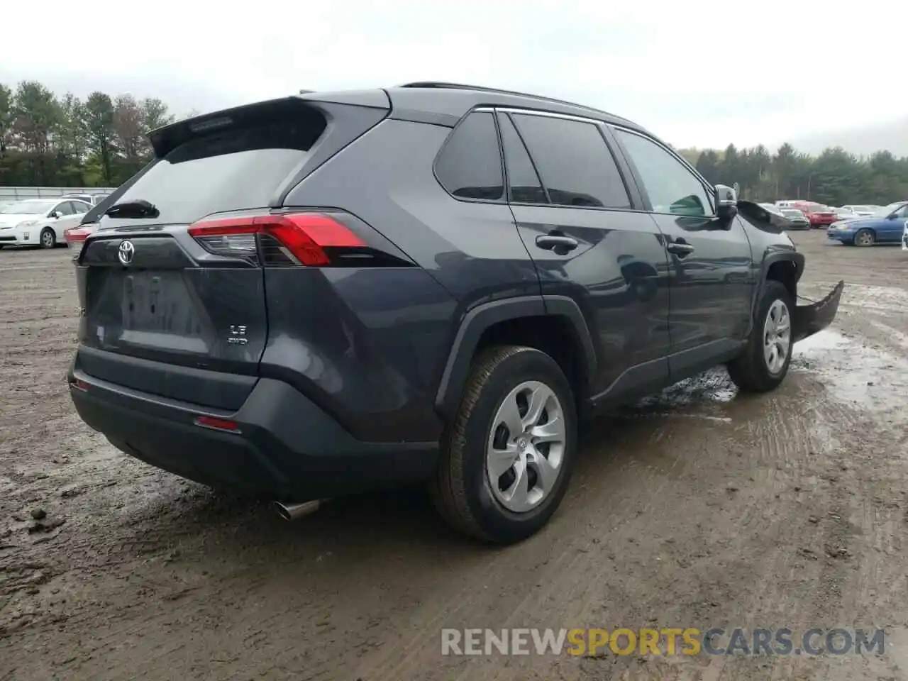 4 Photograph of a damaged car 2T3G1RFVXKW078853 TOYOTA RAV4 2019