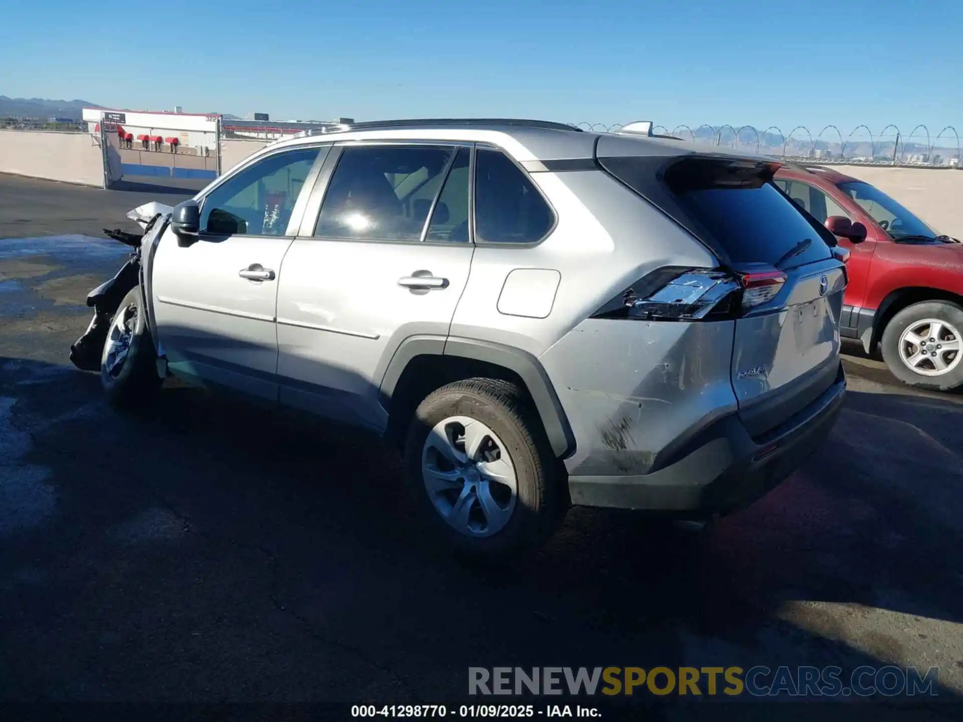 3 Photograph of a damaged car 2T3H1RFV0KC015010 TOYOTA RAV4 2019