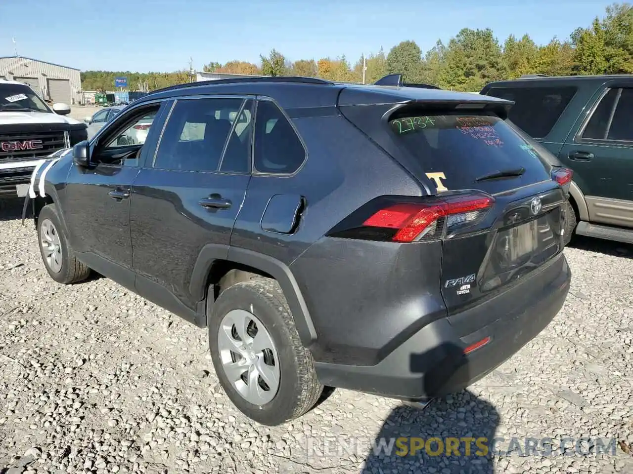 3 Photograph of a damaged car 2T3H1RFV0KC027626 TOYOTA RAV4 2019