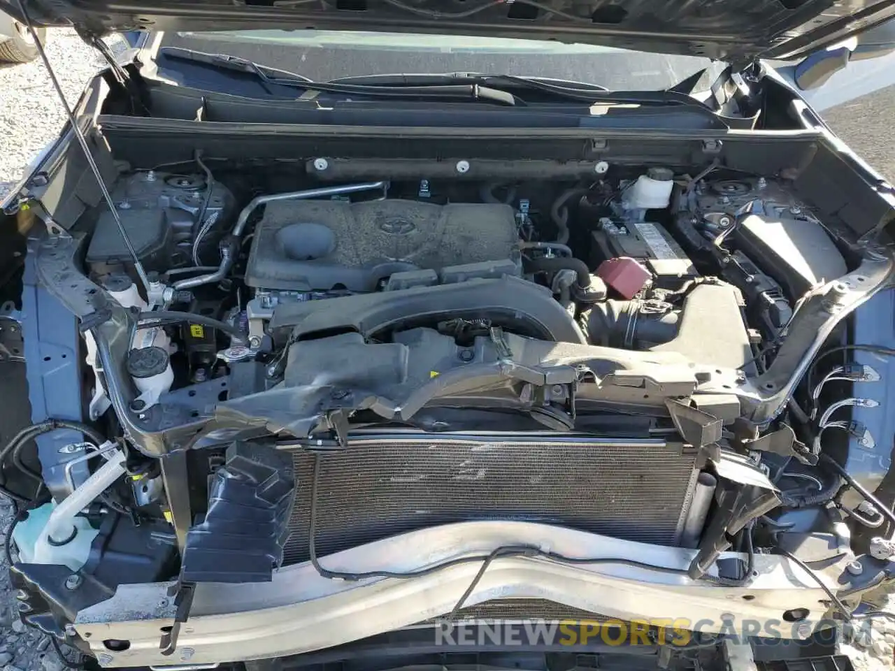 7 Photograph of a damaged car 2T3H1RFV0KC027626 TOYOTA RAV4 2019