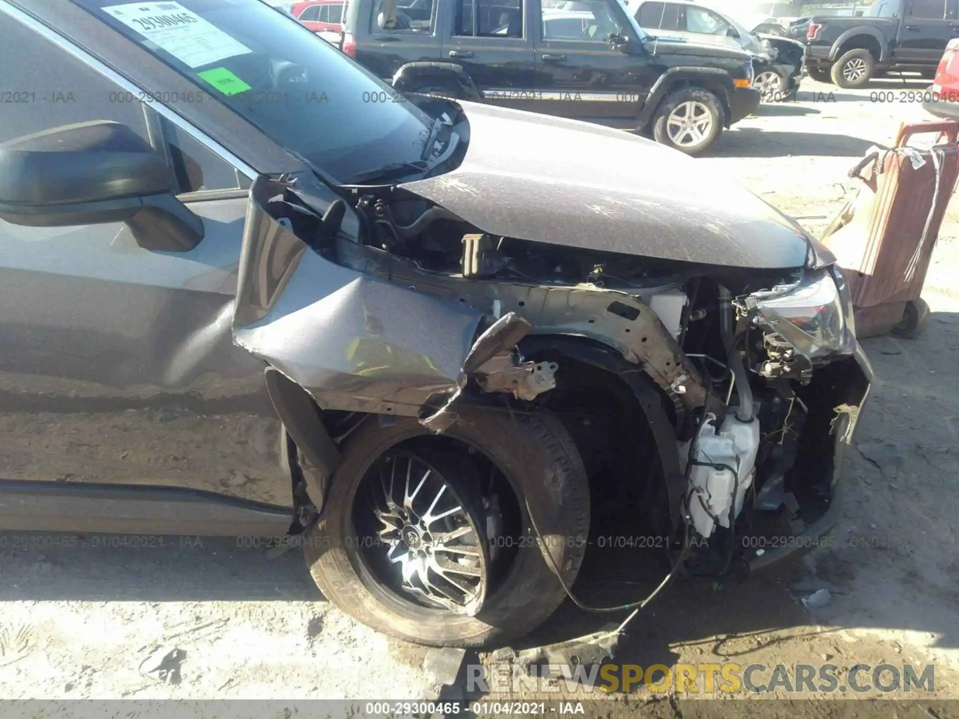 6 Photograph of a damaged car 2T3H1RFV0KW006211 TOYOTA RAV4 2019