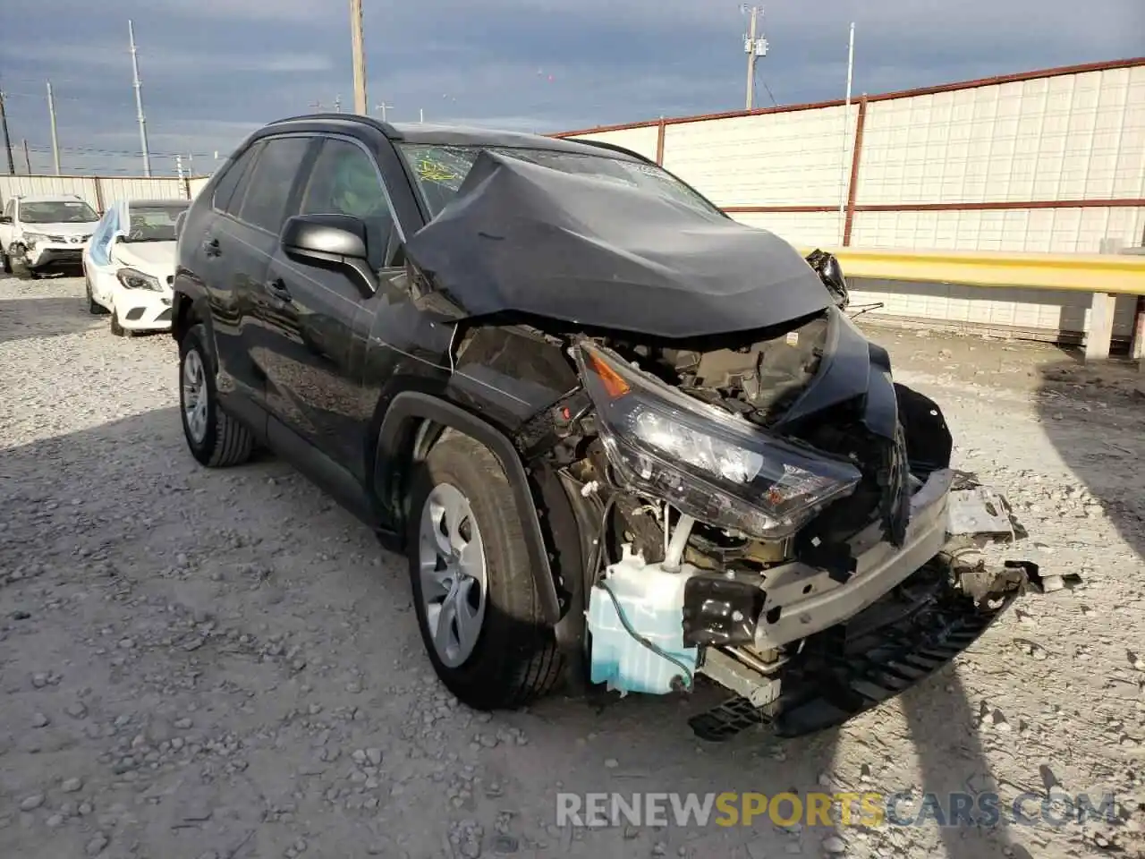 1 Photograph of a damaged car 2T3H1RFV1KC006459 TOYOTA RAV4 2019