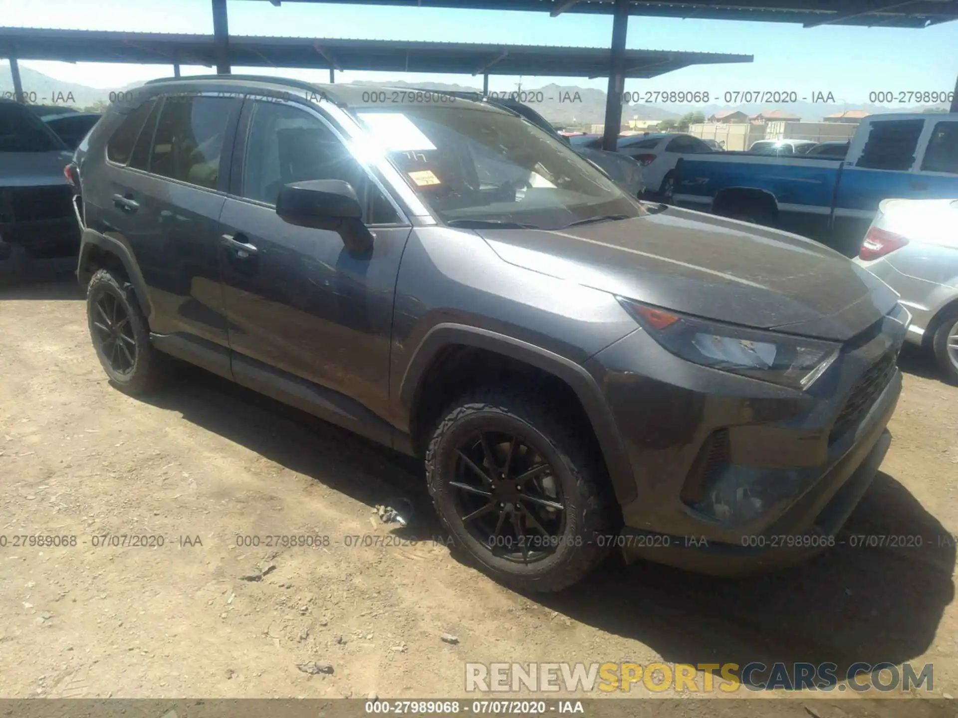 1 Photograph of a damaged car 2T3H1RFV1KC012696 TOYOTA RAV4 2019