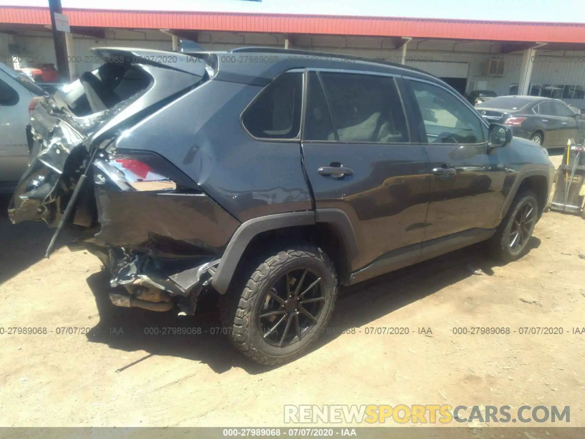 4 Photograph of a damaged car 2T3H1RFV1KC012696 TOYOTA RAV4 2019