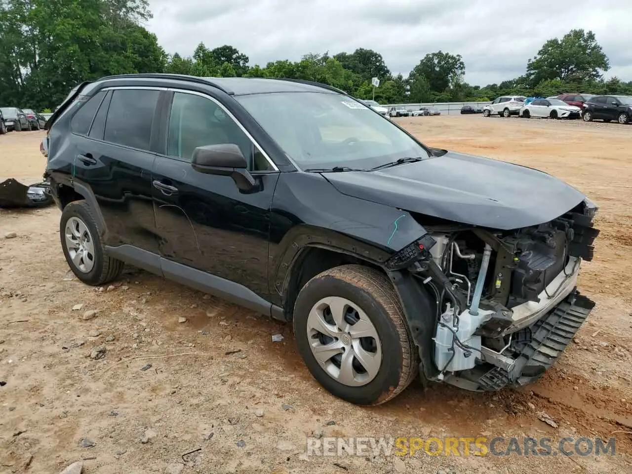 4 Photograph of a damaged car 2T3H1RFV1KC013699 TOYOTA RAV4 2019