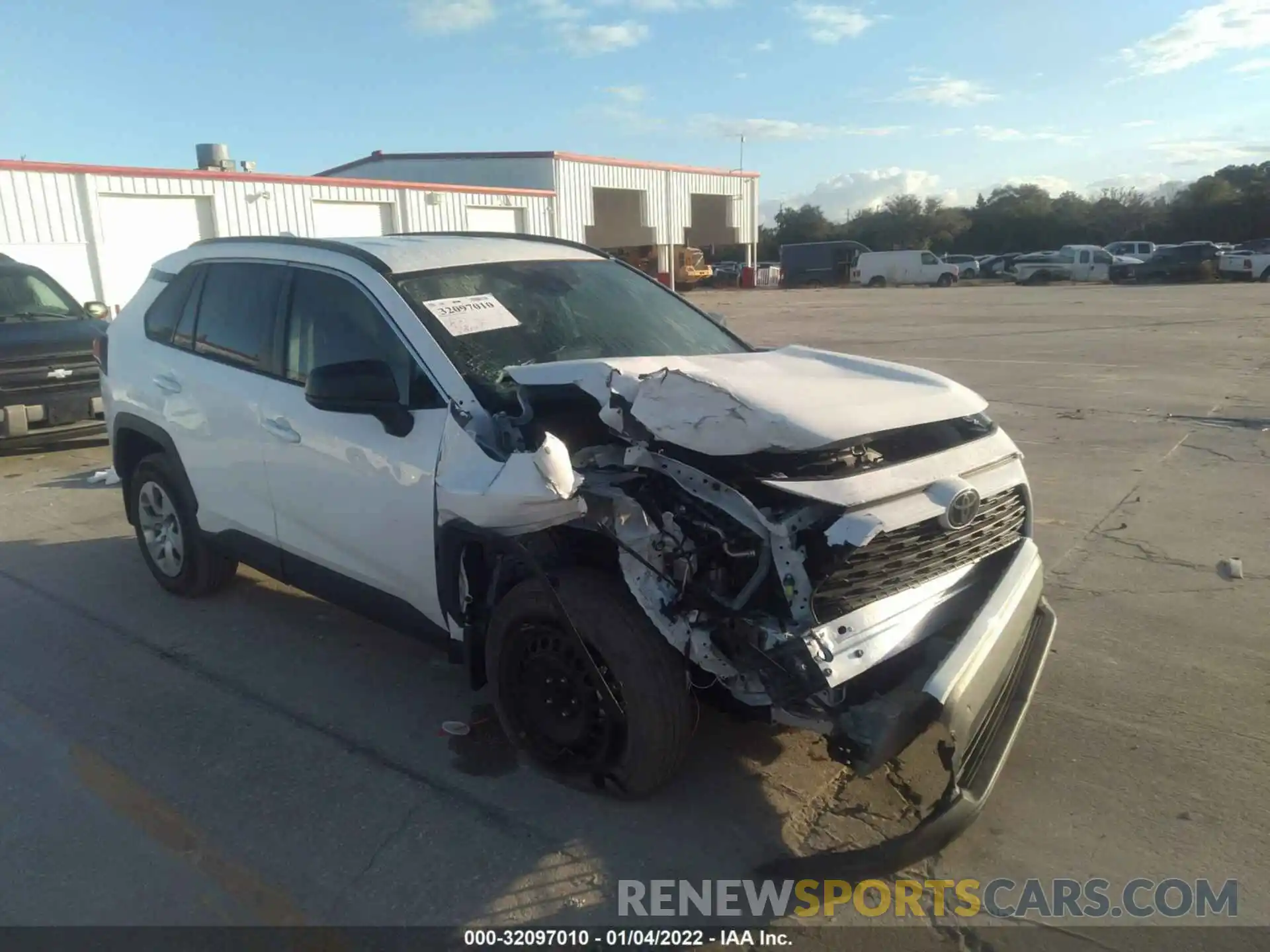 1 Photograph of a damaged car 2T3H1RFV1KC018854 TOYOTA RAV4 2019