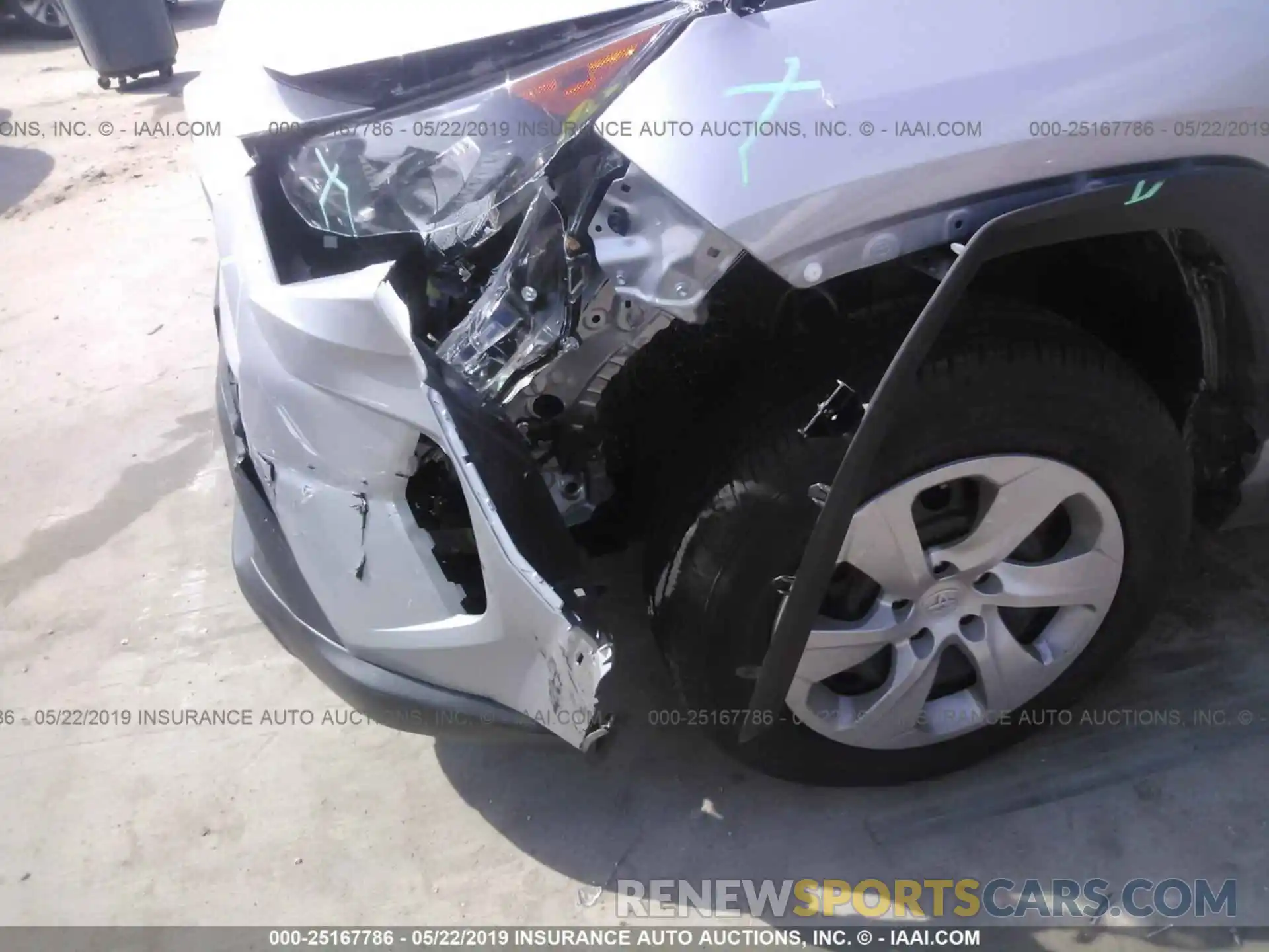 6 Photograph of a damaged car 2T3H1RFV1KW002409 TOYOTA RAV4 2019