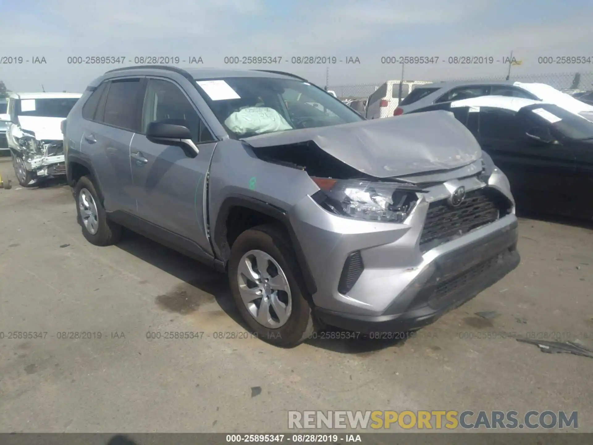 1 Photograph of a damaged car 2T3H1RFV1KW017234 TOYOTA RAV4 2019