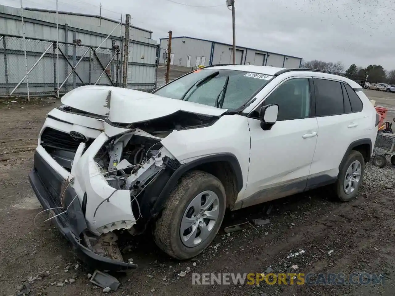 1 Photograph of a damaged car 2T3H1RFV1KW023891 TOYOTA RAV4 2019