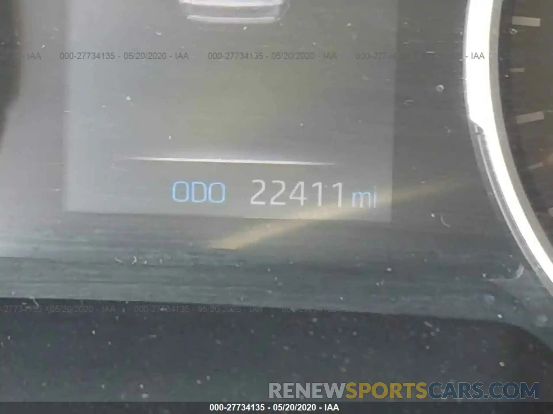 7 Photograph of a damaged car 2T3H1RFV1KW037290 TOYOTA RAV4 2019