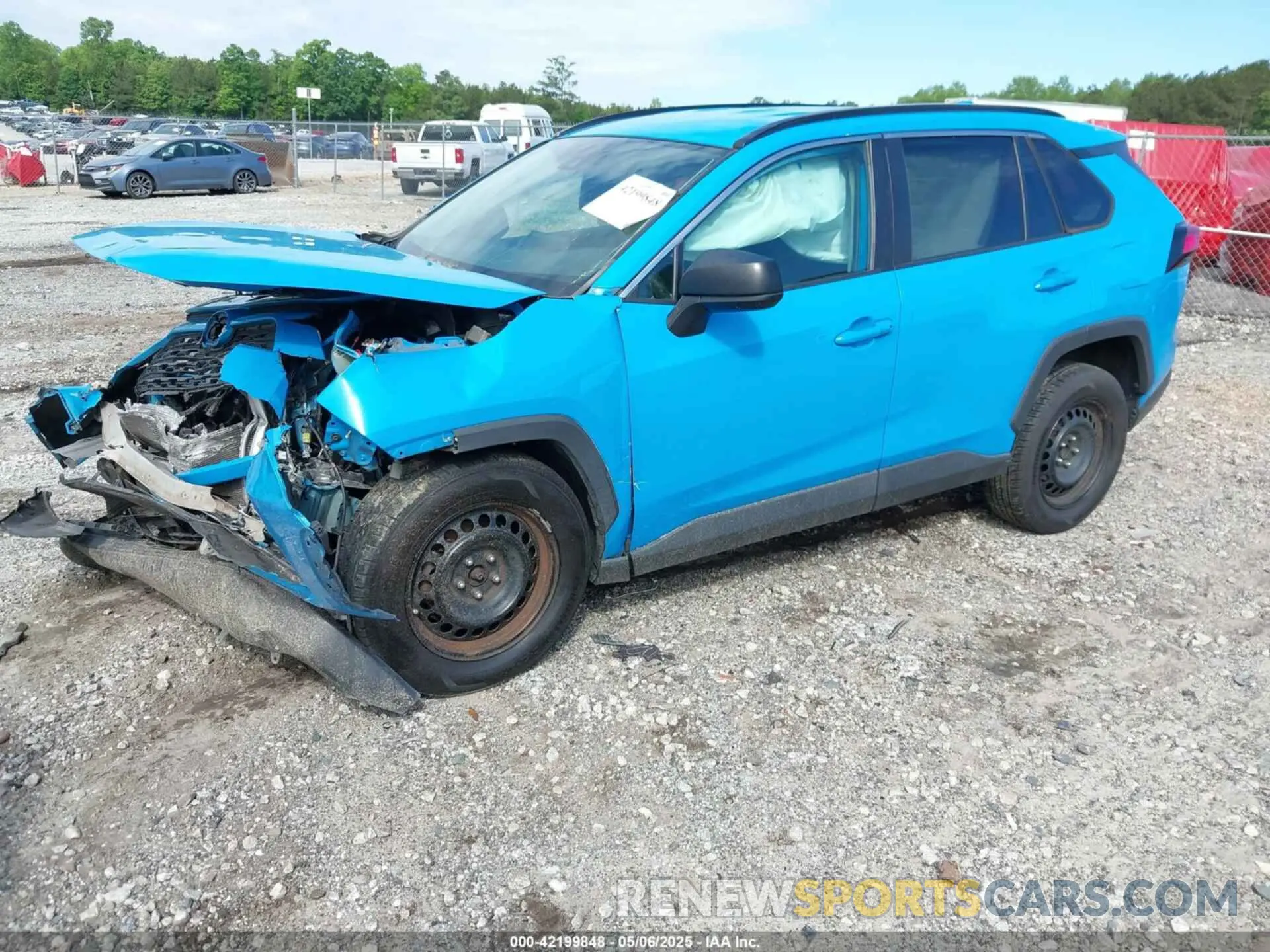2 Photograph of a damaged car 2T3H1RFV1KW041937 TOYOTA RAV4 2019