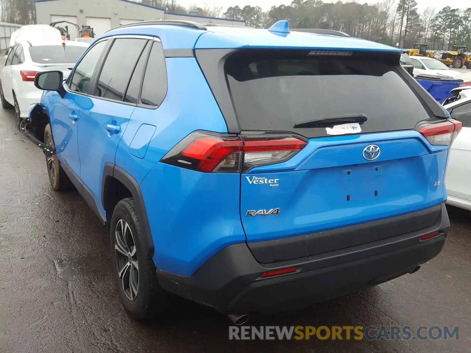 3 Photograph of a damaged car 2T3H1RFV1KW045549 TOYOTA RAV4 2019