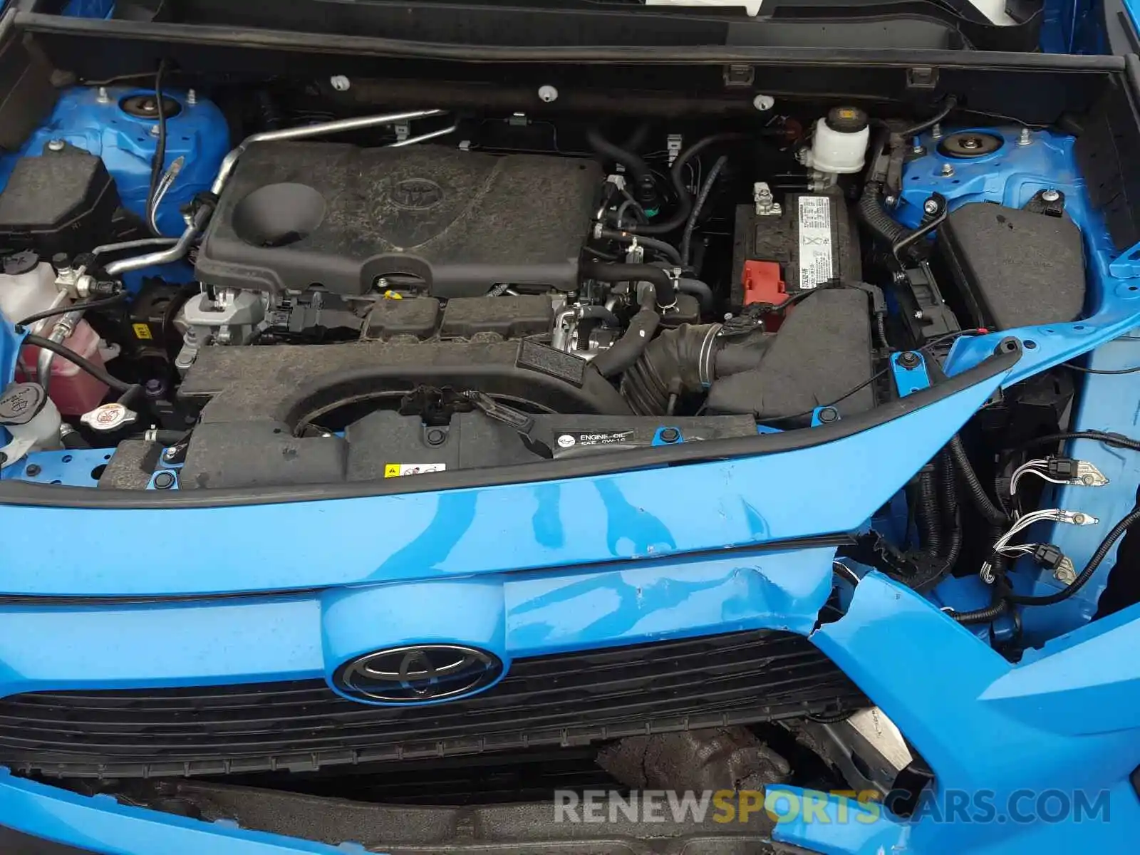 7 Photograph of a damaged car 2T3H1RFV1KW045549 TOYOTA RAV4 2019