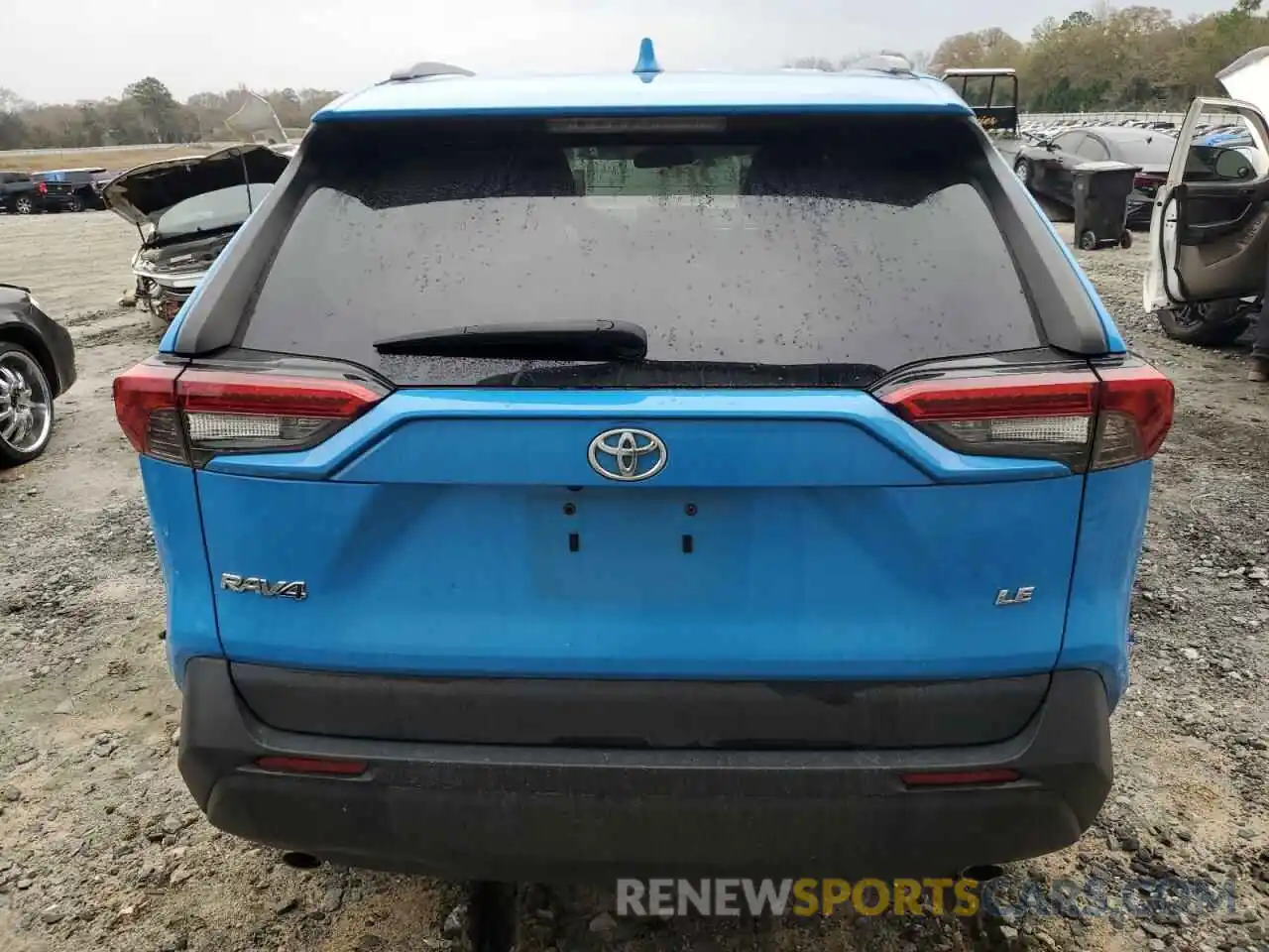 6 Photograph of a damaged car 2T3H1RFV1KW046524 TOYOTA RAV4 2019