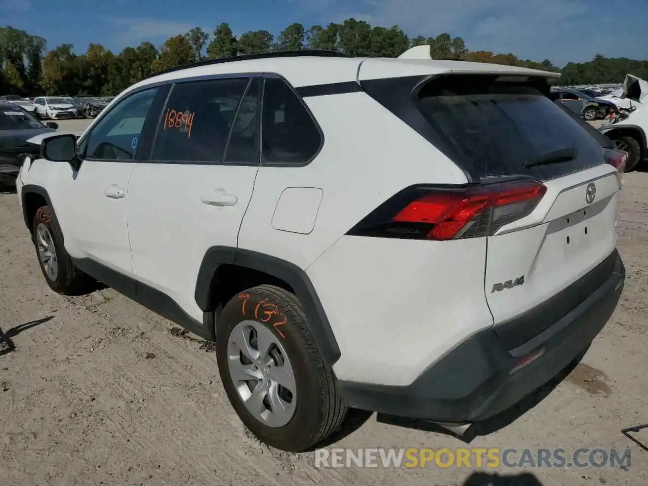 3 Photograph of a damaged car 2T3H1RFV1KW054719 TOYOTA RAV4 2019