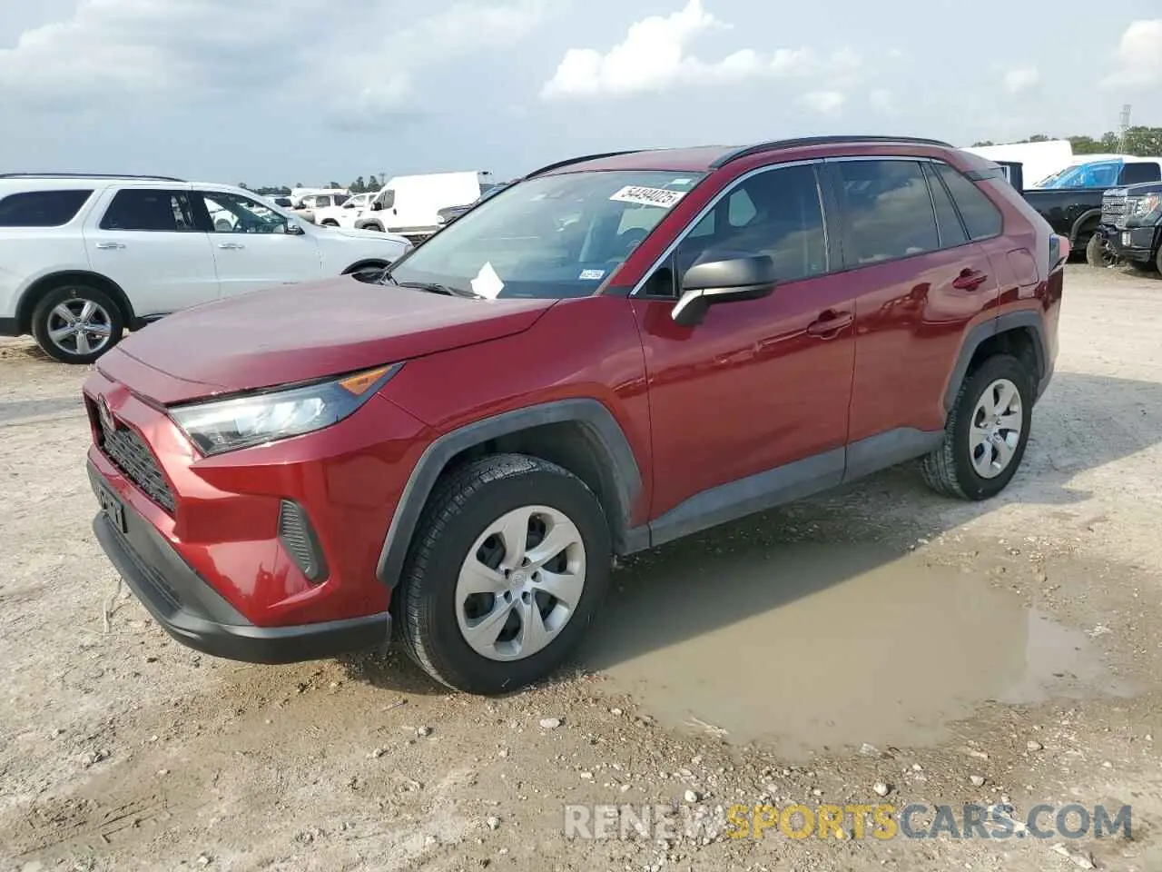 1 Photograph of a damaged car 2T3H1RFV2KC002257 TOYOTA RAV4 2019