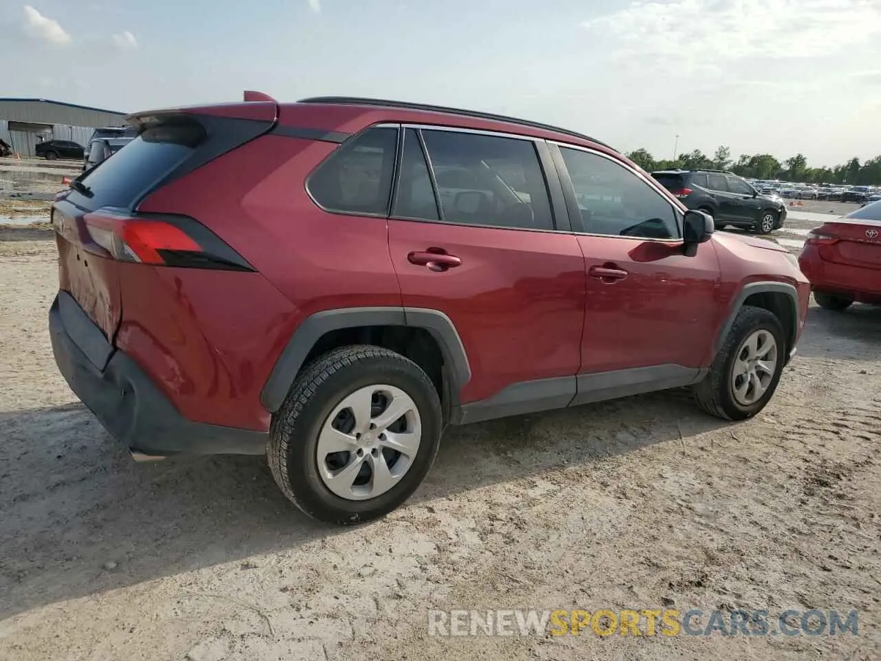 3 Photograph of a damaged car 2T3H1RFV2KC002257 TOYOTA RAV4 2019
