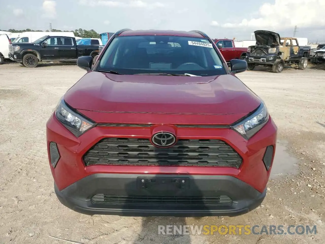 5 Photograph of a damaged car 2T3H1RFV2KC002257 TOYOTA RAV4 2019