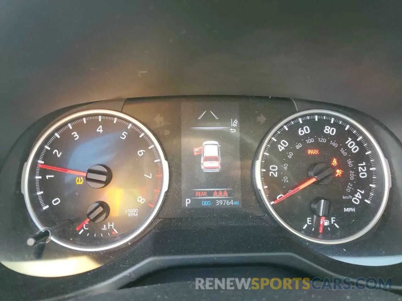 9 Photograph of a damaged car 2T3H1RFV2KC002257 TOYOTA RAV4 2019