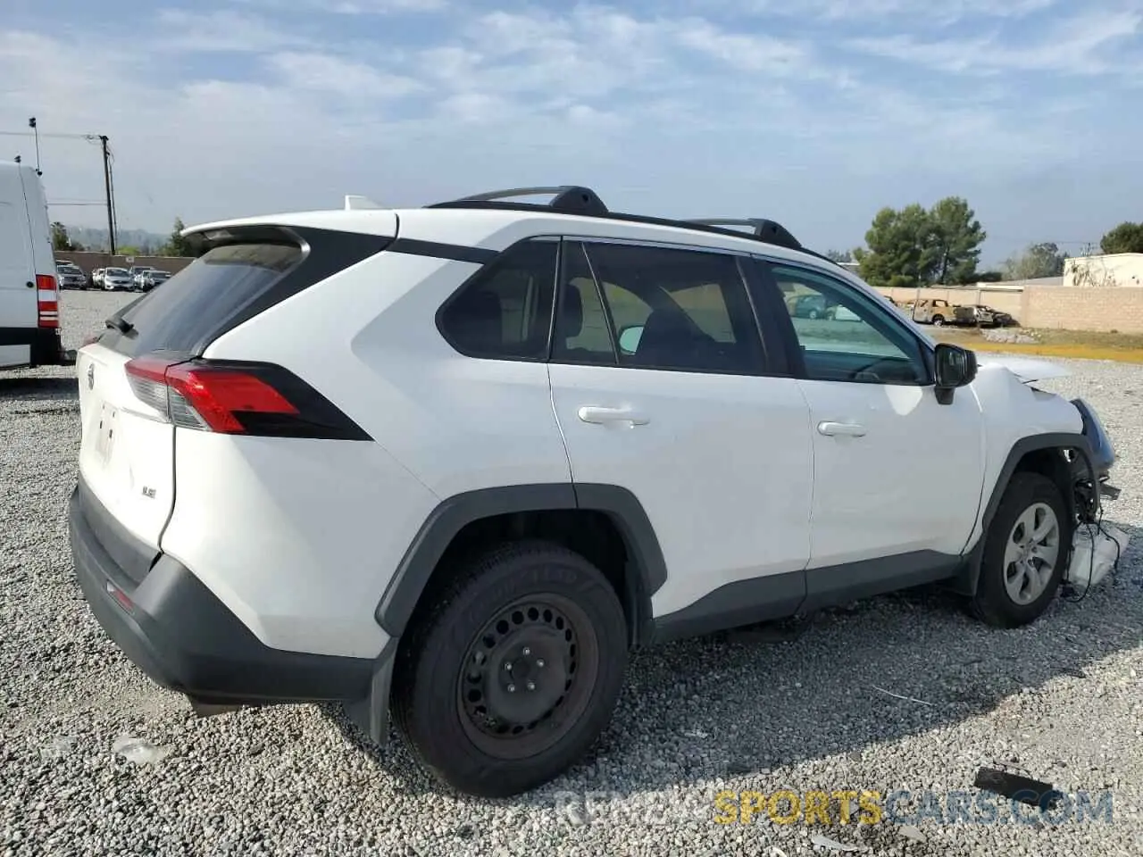 3 Photograph of a damaged car 2T3H1RFV2KC009757 TOYOTA RAV4 2019
