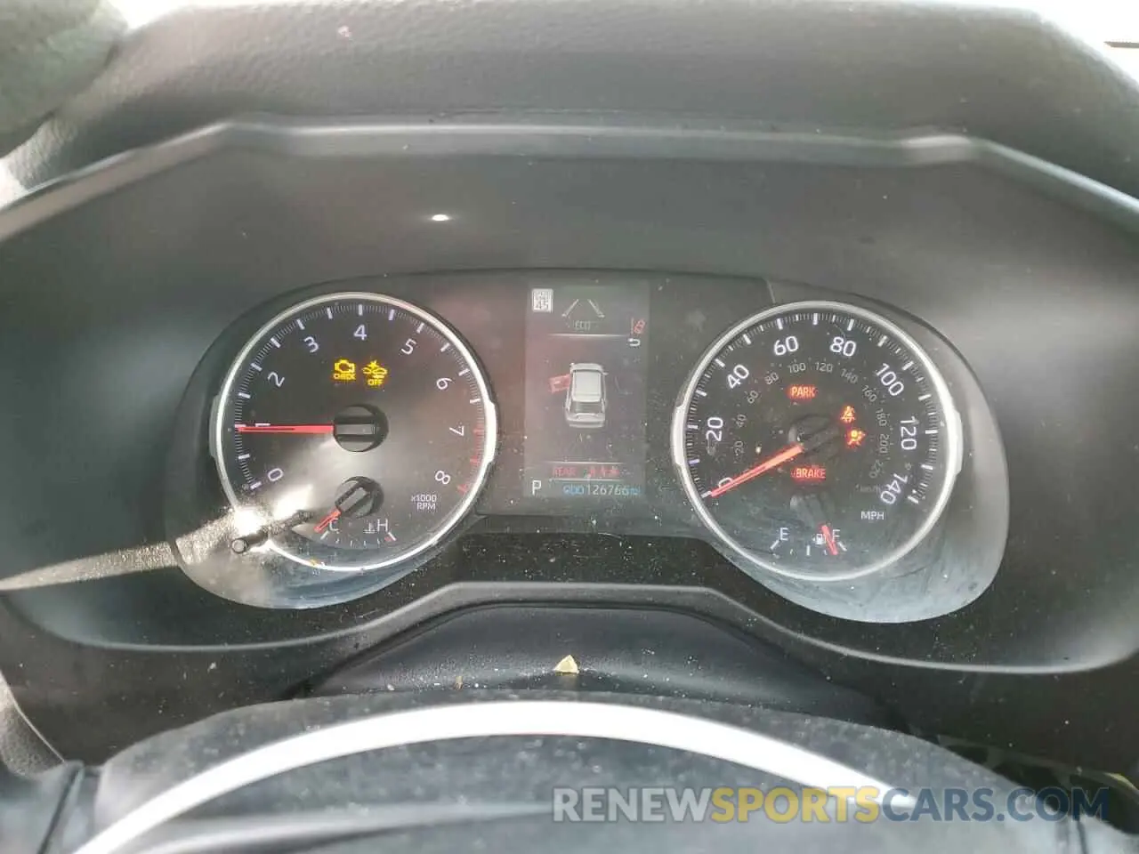 9 Photograph of a damaged car 2T3H1RFV2KC009757 TOYOTA RAV4 2019