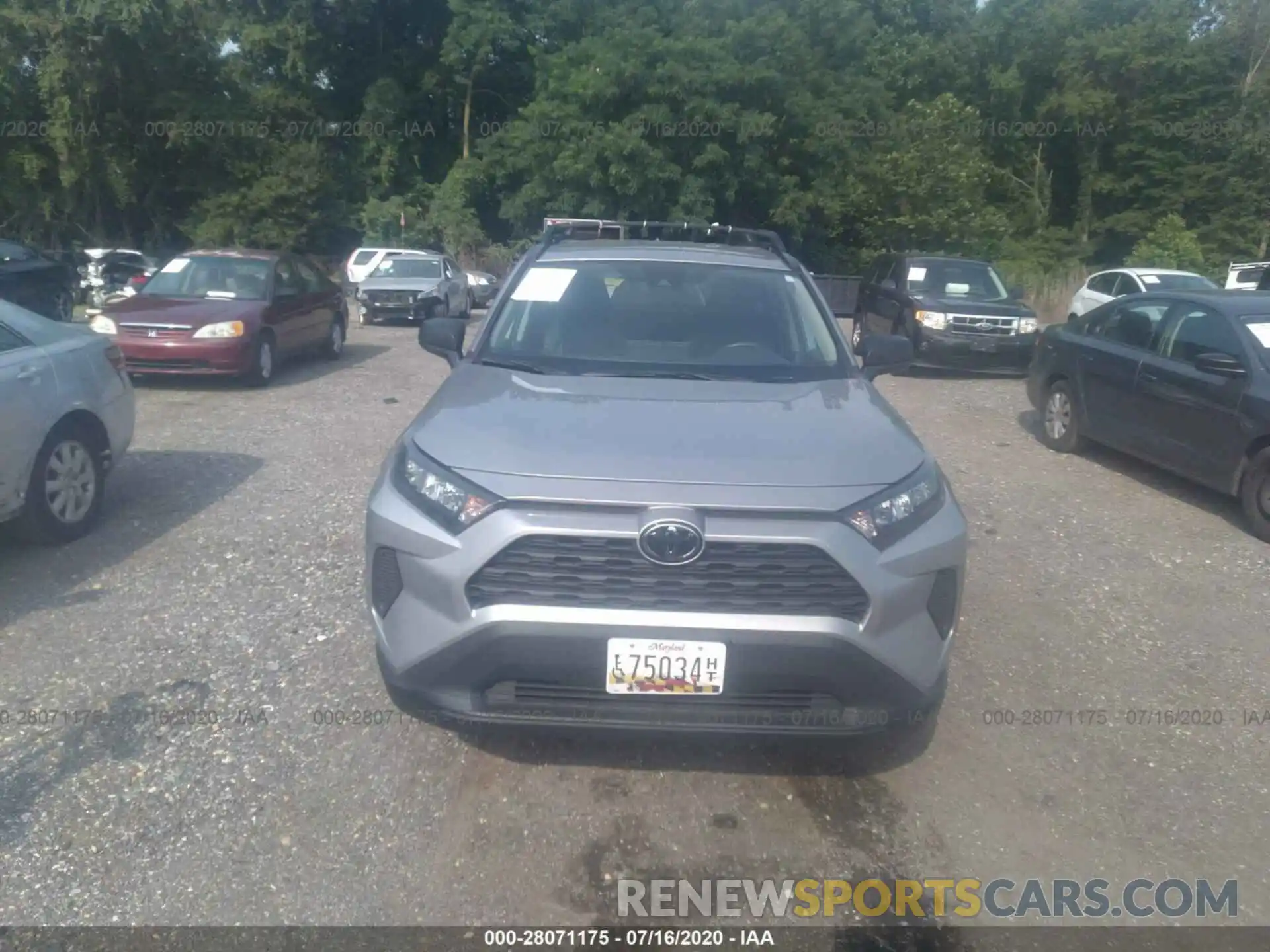 6 Photograph of a damaged car 2T3H1RFV2KC021259 TOYOTA RAV4 2019