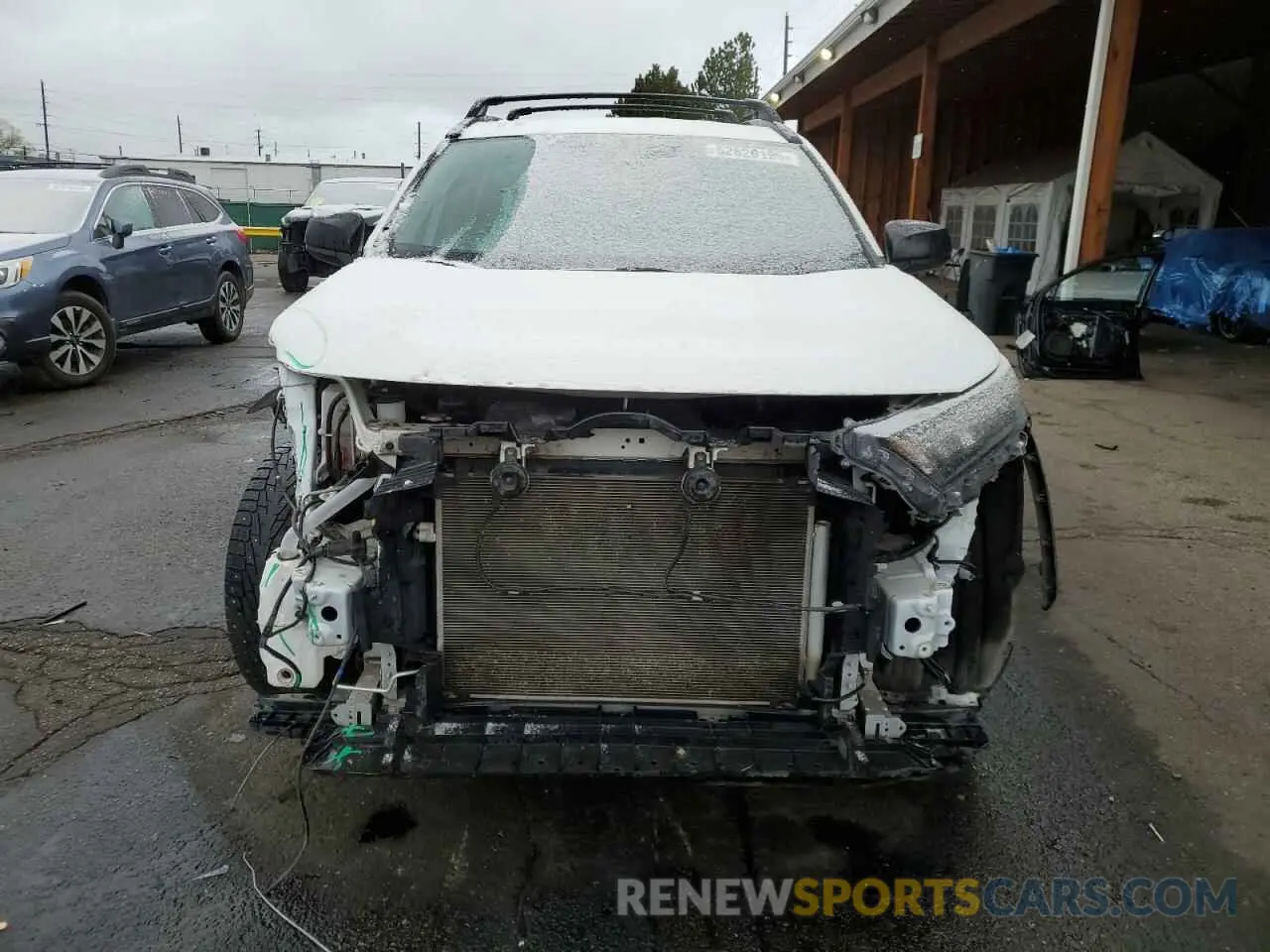 5 Photograph of a damaged car 2T3H1RFV2KC027322 TOYOTA RAV4 2019