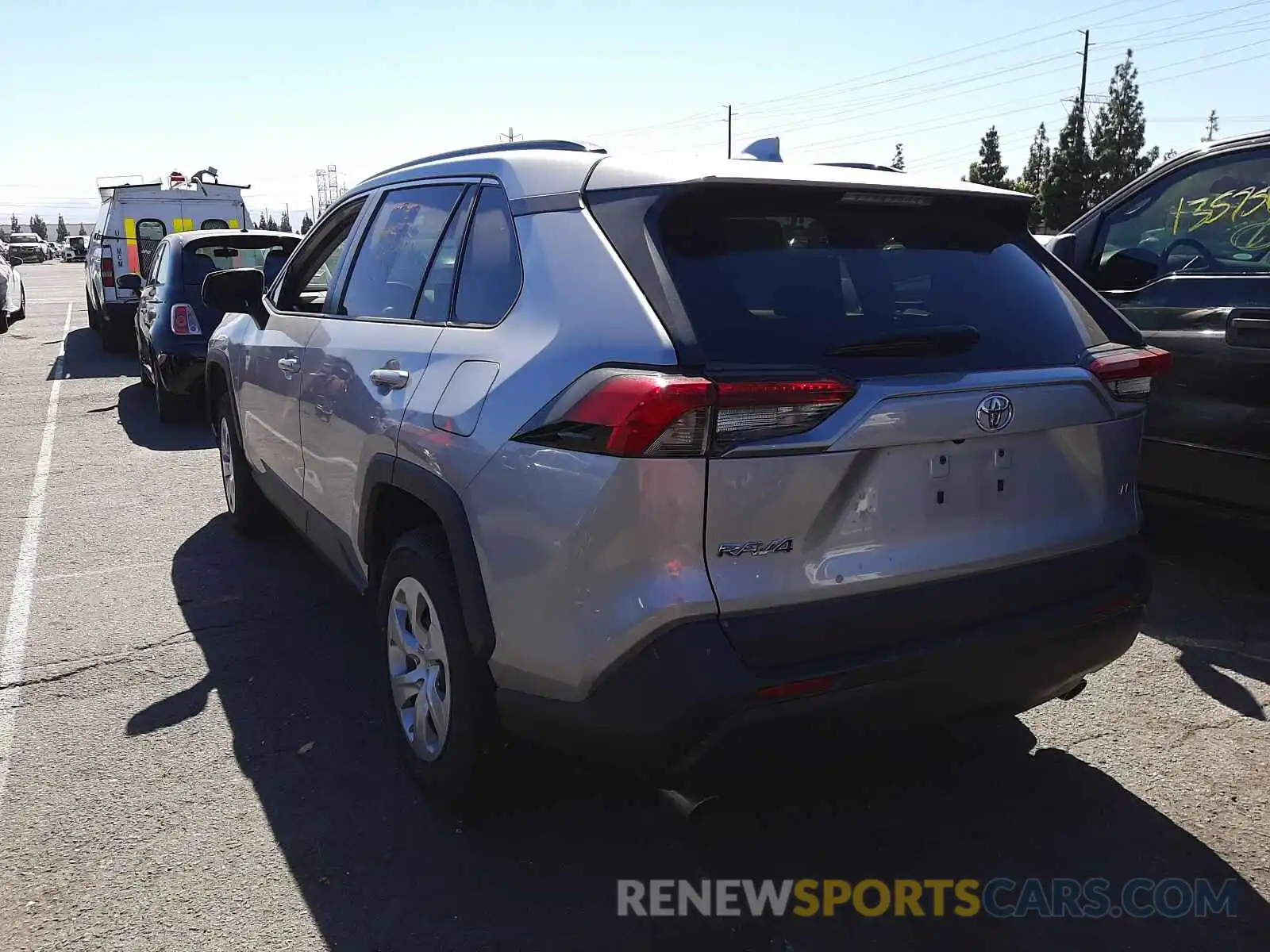 3 Photograph of a damaged car 2T3H1RFV2KW014343 TOYOTA RAV4 2019