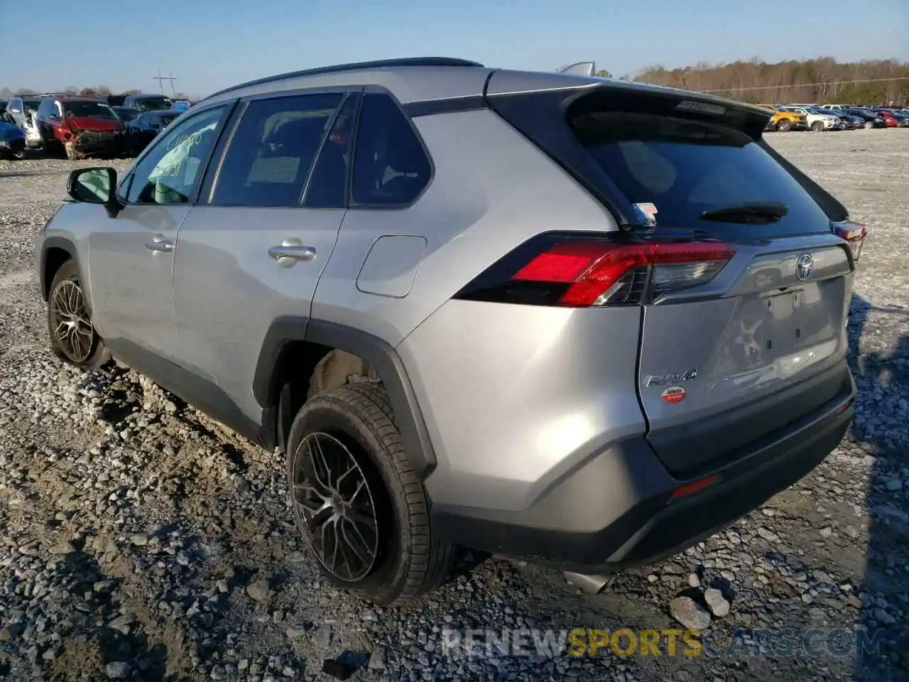 3 Photograph of a damaged car 2T3H1RFV2KW037542 TOYOTA RAV4 2019