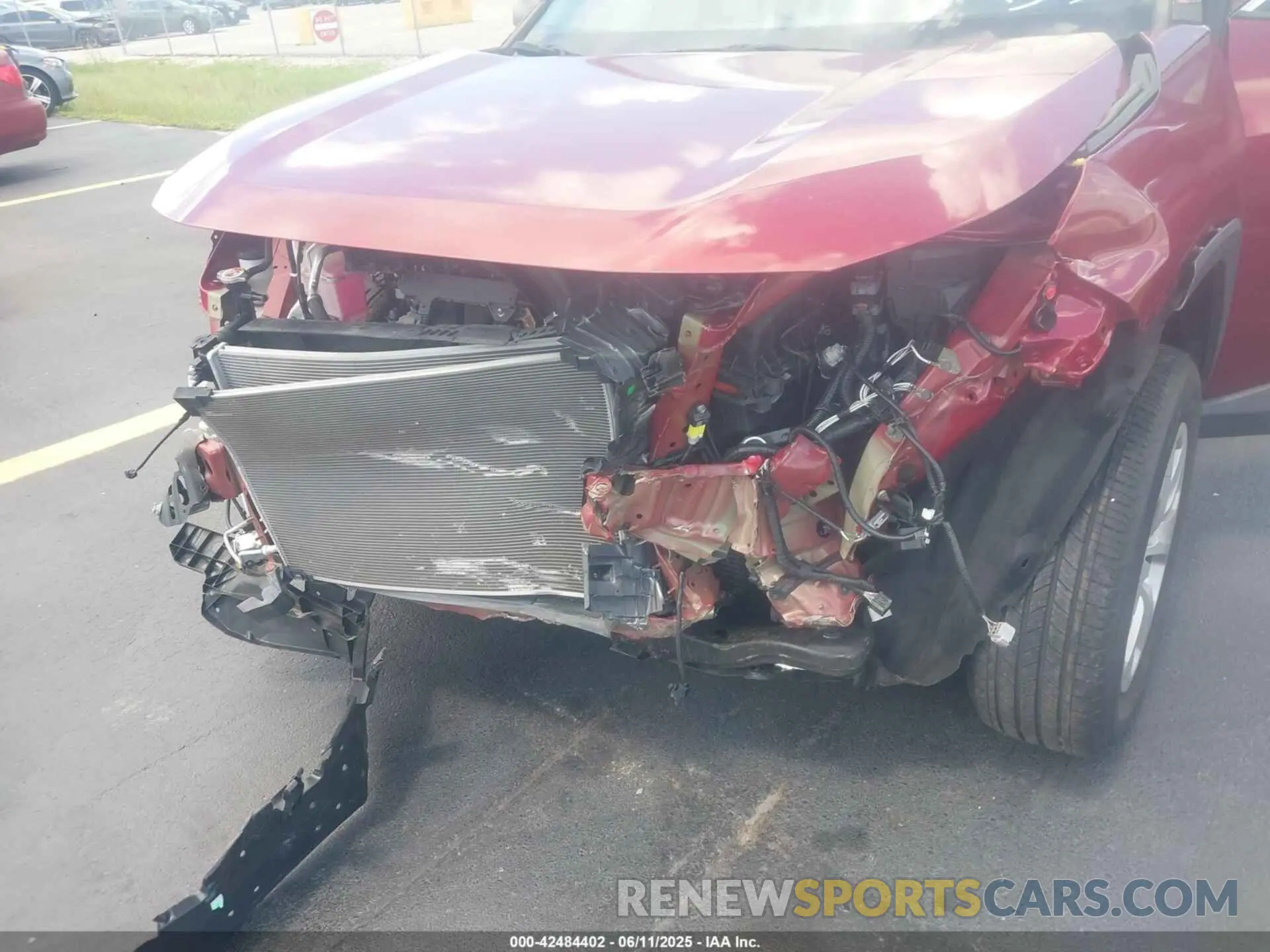 6 Photograph of a damaged car 2T3H1RFV2KW044121 TOYOTA RAV4 2019