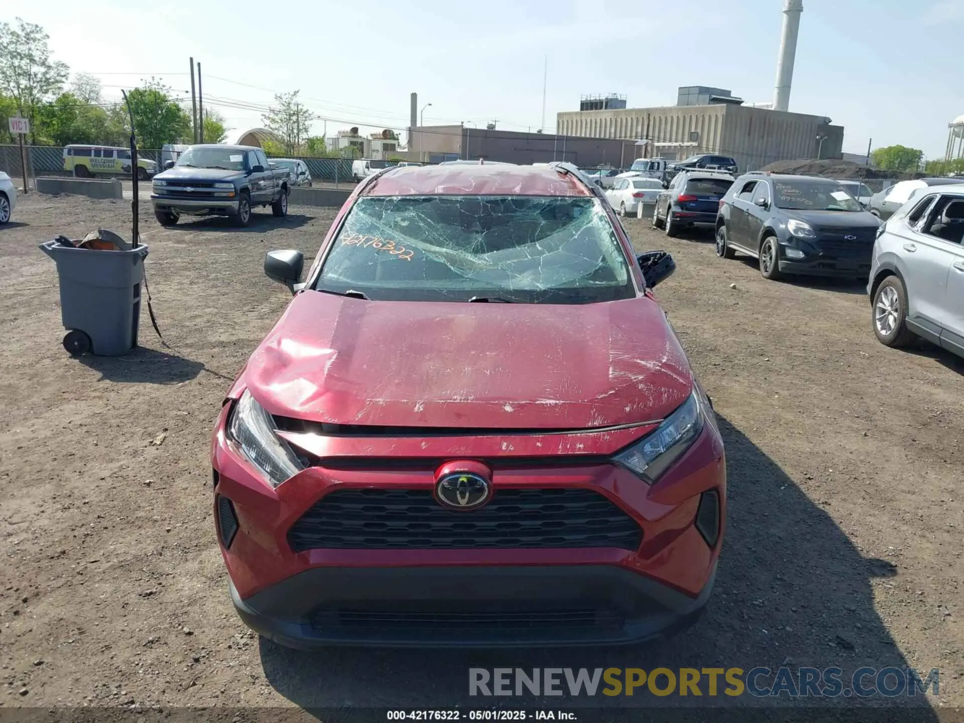 6 Photograph of a damaged car 2T3H1RFV2KW047665 TOYOTA RAV4 2019