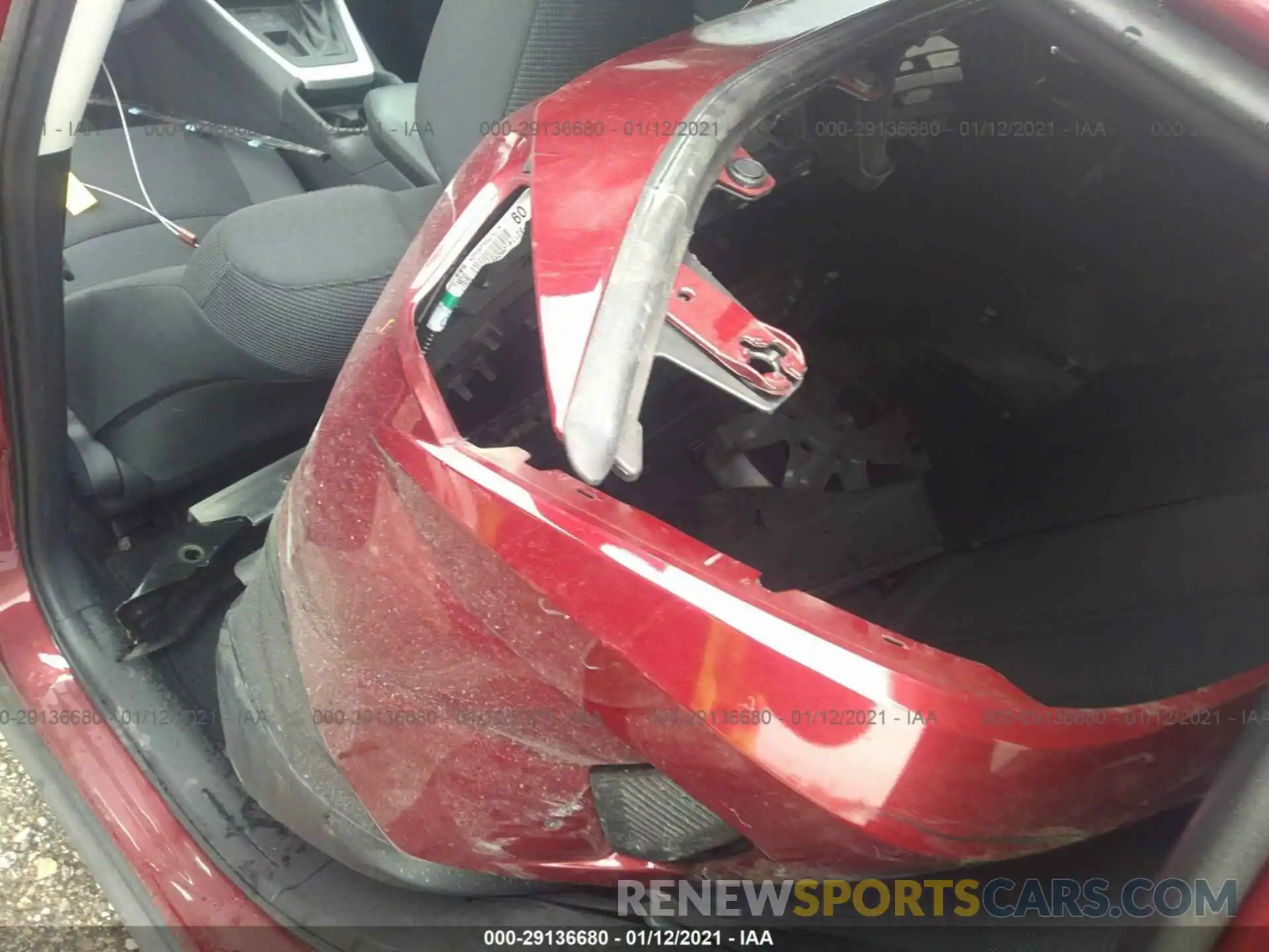 12 Photograph of a damaged car 2T3H1RFV2KW048301 TOYOTA RAV4 2019