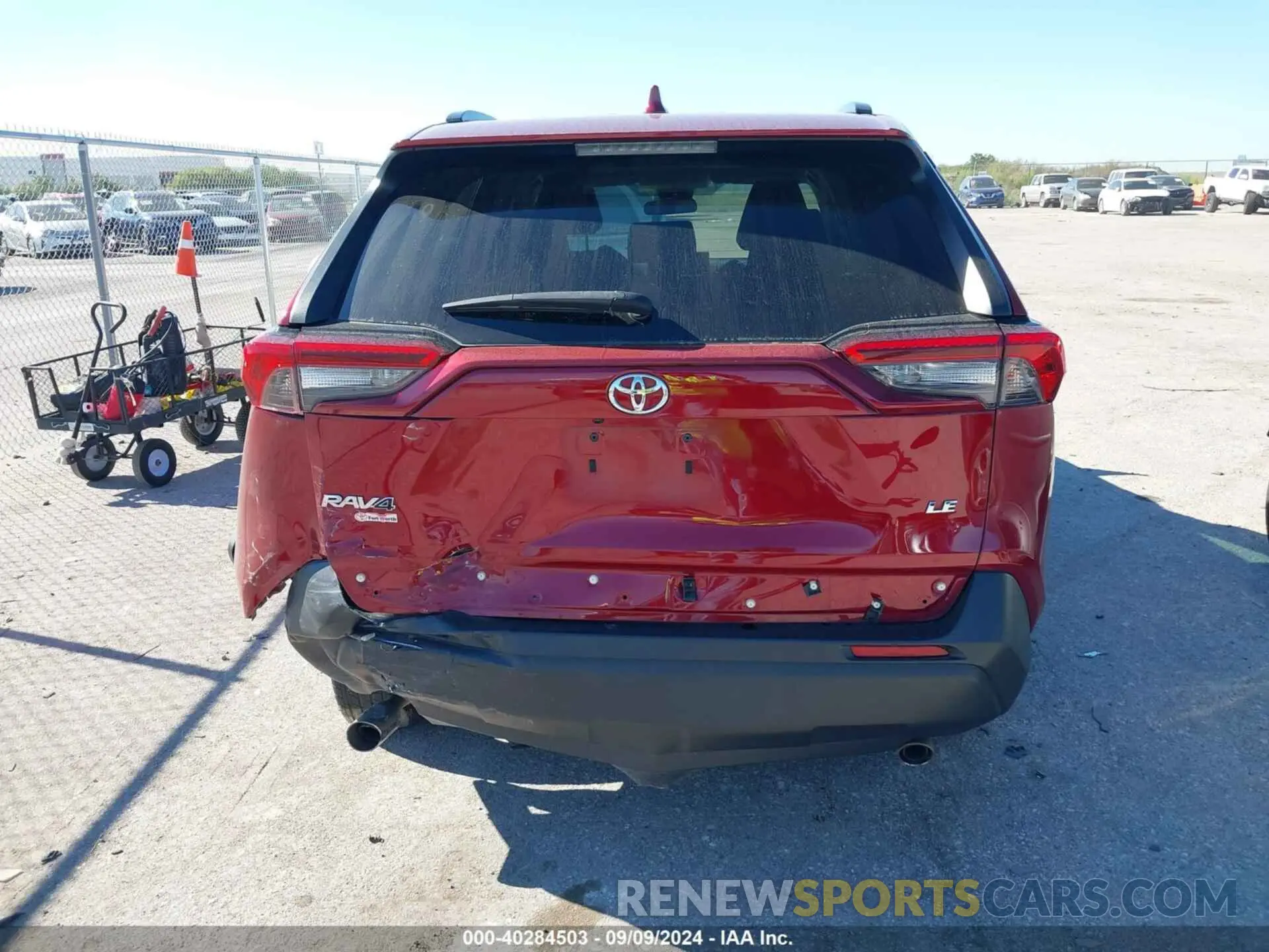 16 Photograph of a damaged car 2T3H1RFV2KW048847 TOYOTA RAV4 2019