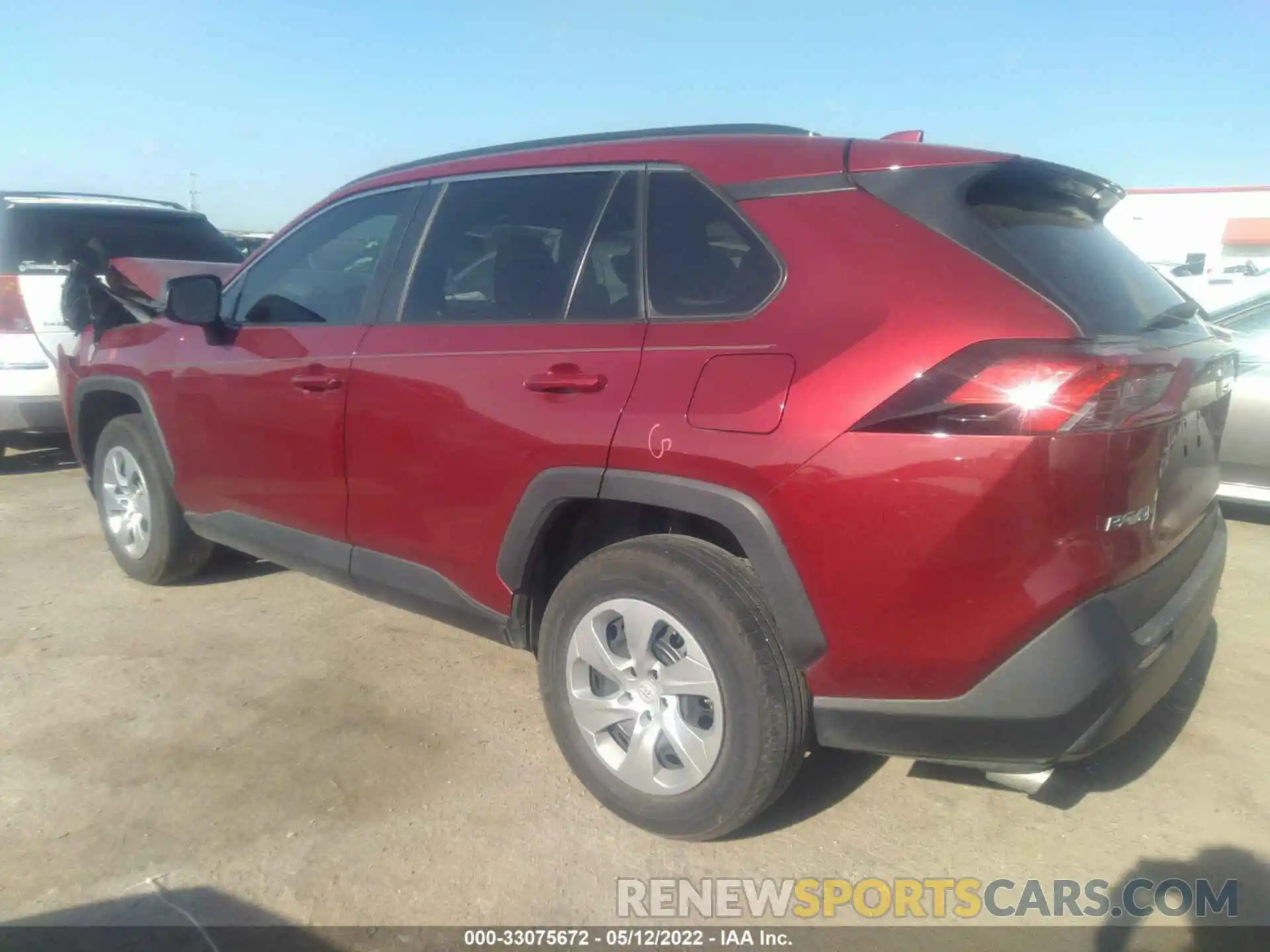 3 Photograph of a damaged car 2T3H1RFV2KW049156 TOYOTA RAV4 2019