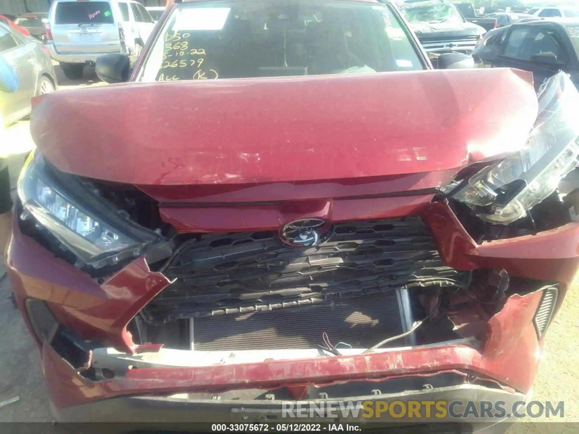 6 Photograph of a damaged car 2T3H1RFV2KW049156 TOYOTA RAV4 2019