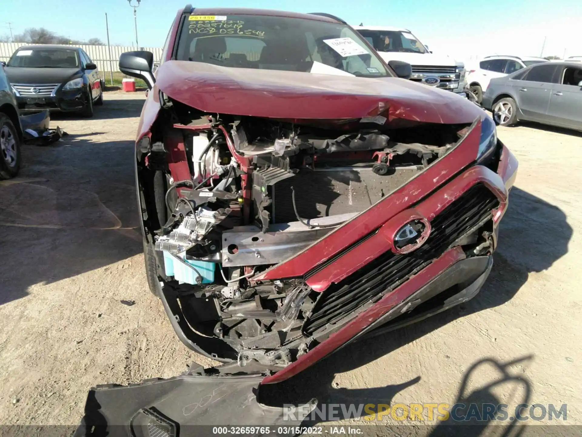 6 Photograph of a damaged car 2T3H1RFV2KW056544 TOYOTA RAV4 2019