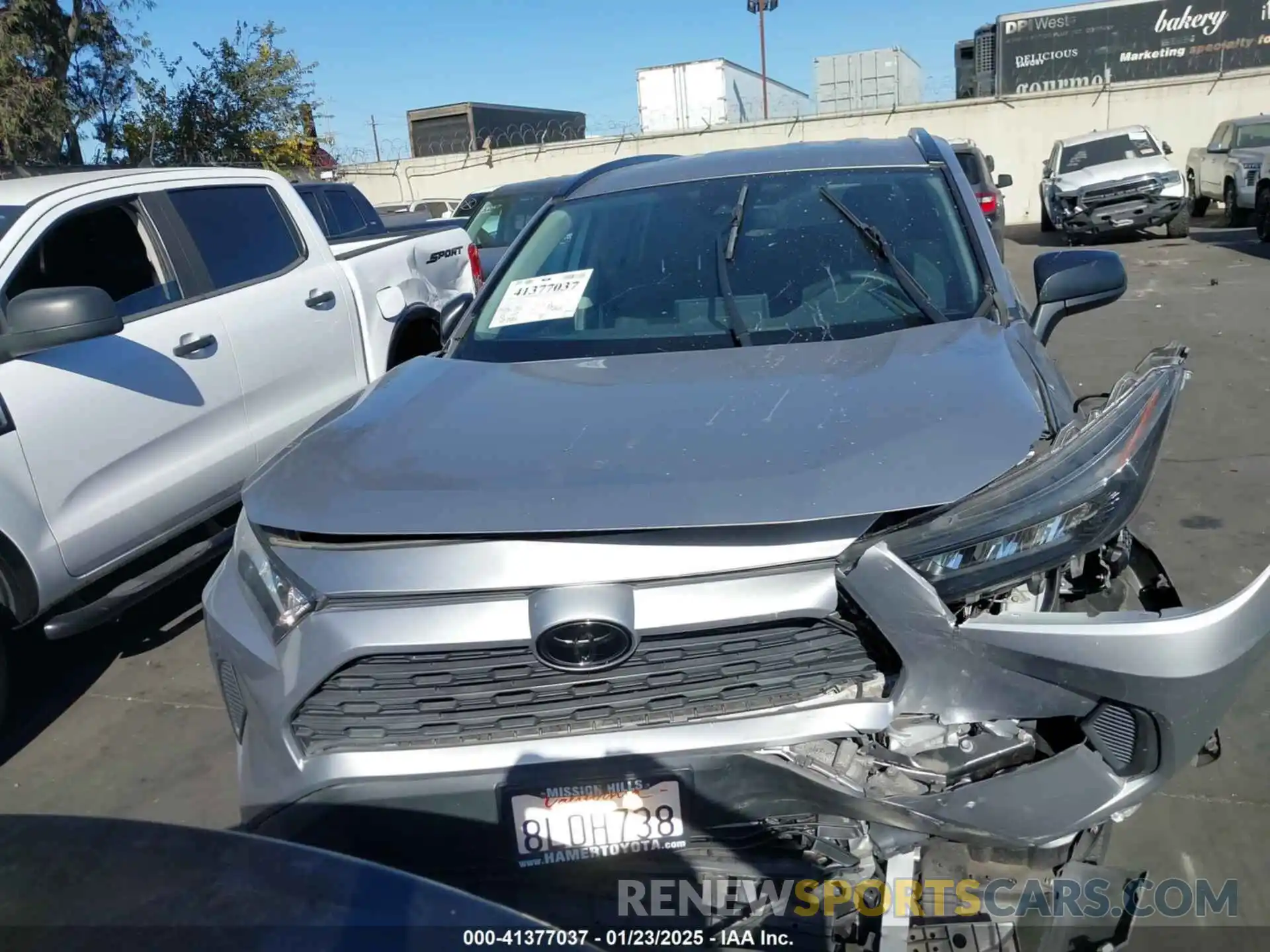 13 Photograph of a damaged car 2T3H1RFV3KC008553 TOYOTA RAV4 2019