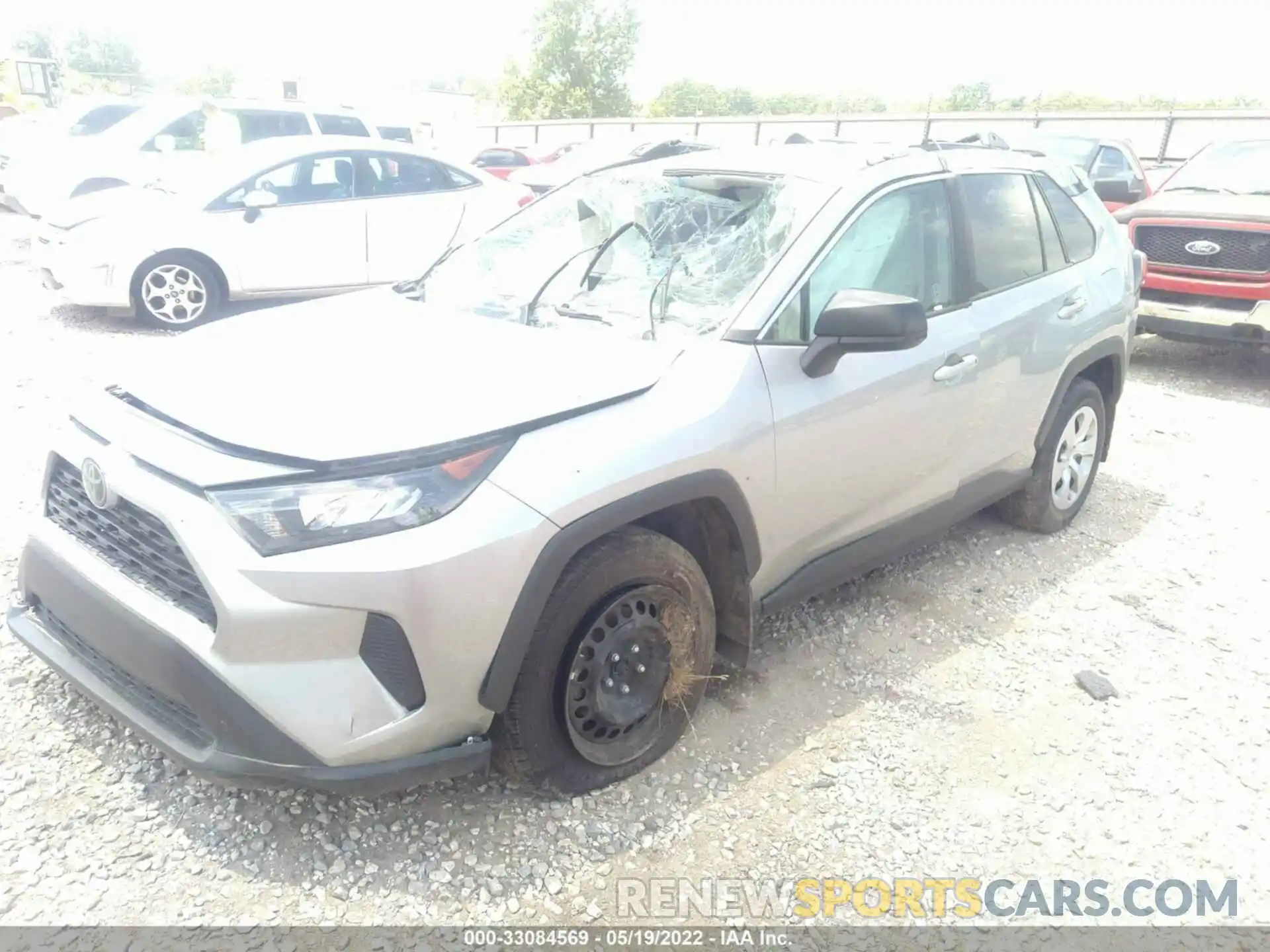 2 Photograph of a damaged car 2T3H1RFV3KC010805 TOYOTA RAV4 2019