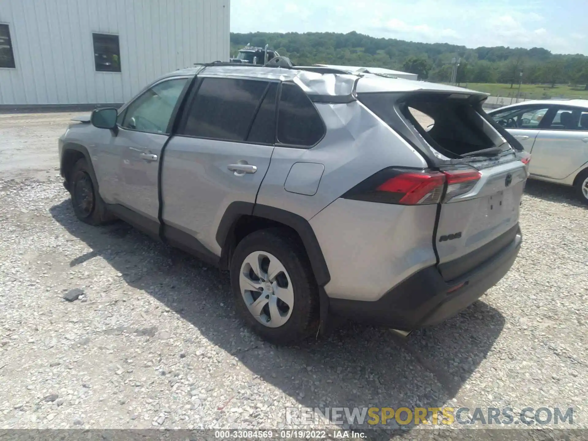 3 Photograph of a damaged car 2T3H1RFV3KC010805 TOYOTA RAV4 2019