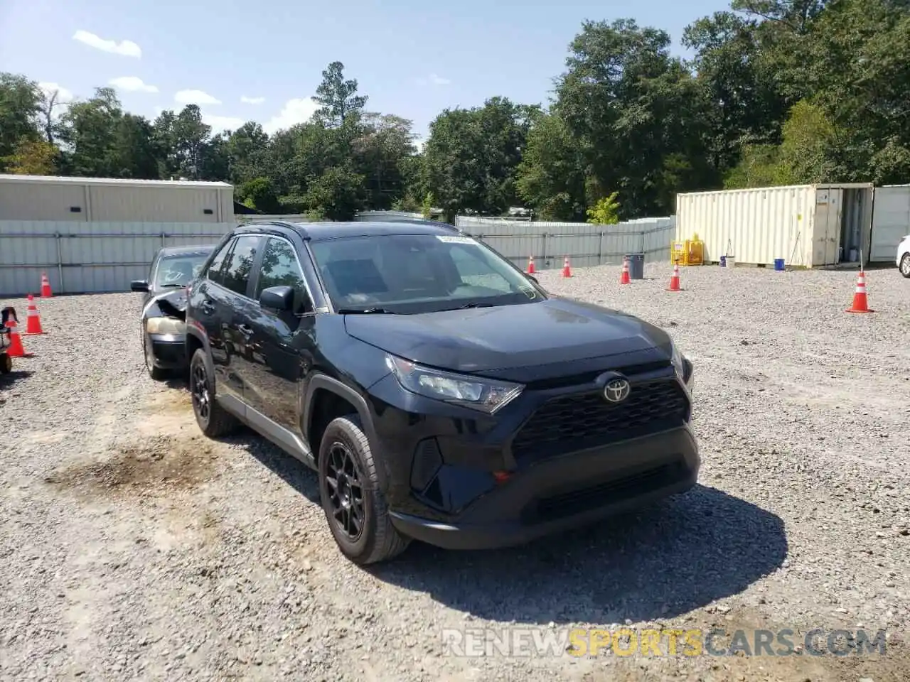 1 Photograph of a damaged car 2T3H1RFV3KC021075 TOYOTA RAV4 2019