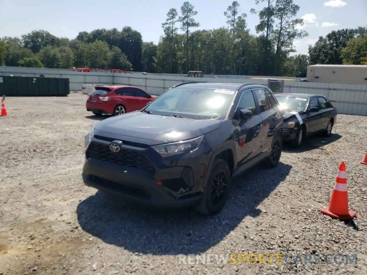 2 Photograph of a damaged car 2T3H1RFV3KC021075 TOYOTA RAV4 2019