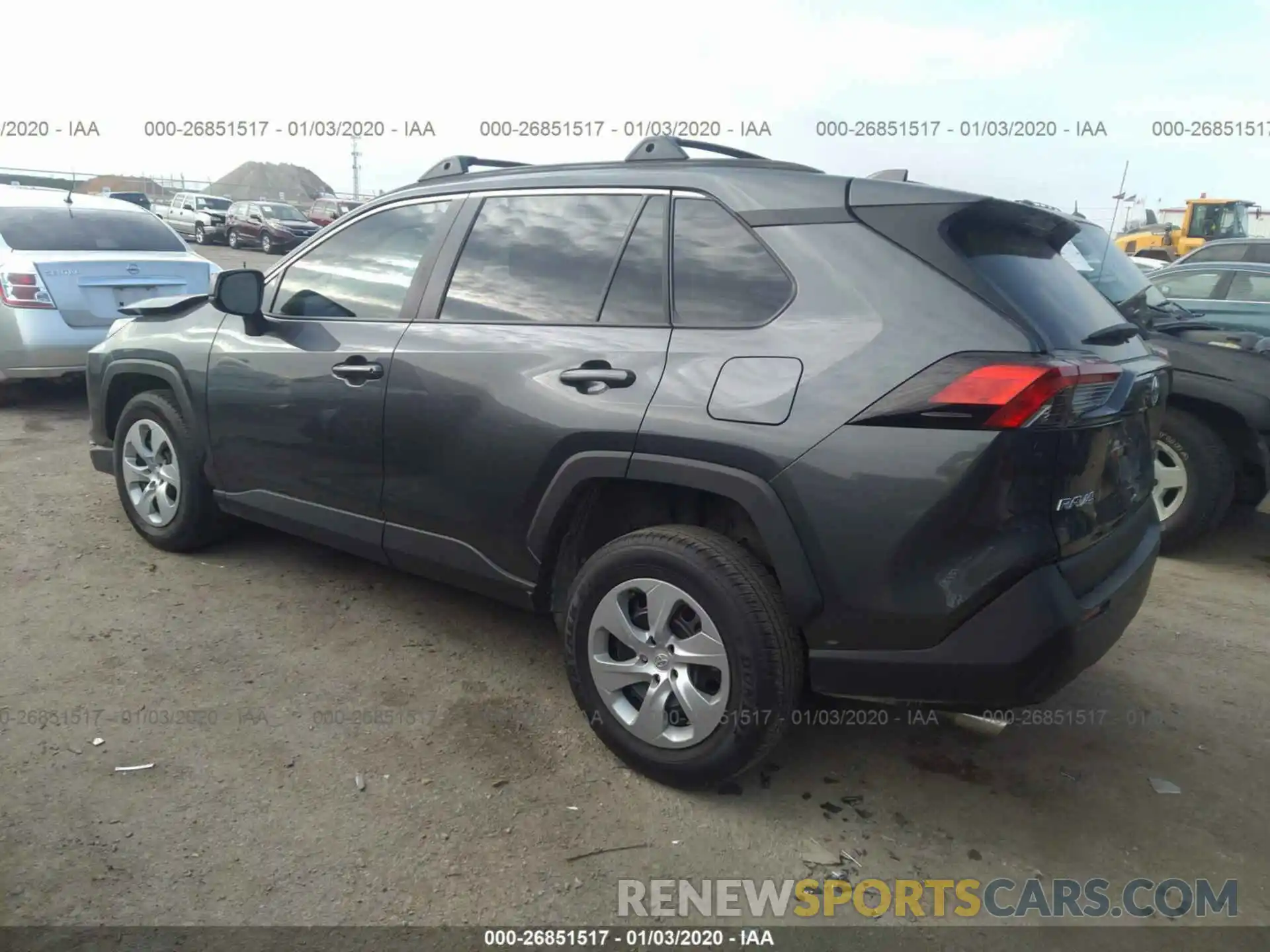 3 Photograph of a damaged car 2T3H1RFV3KC022663 TOYOTA RAV4 2019