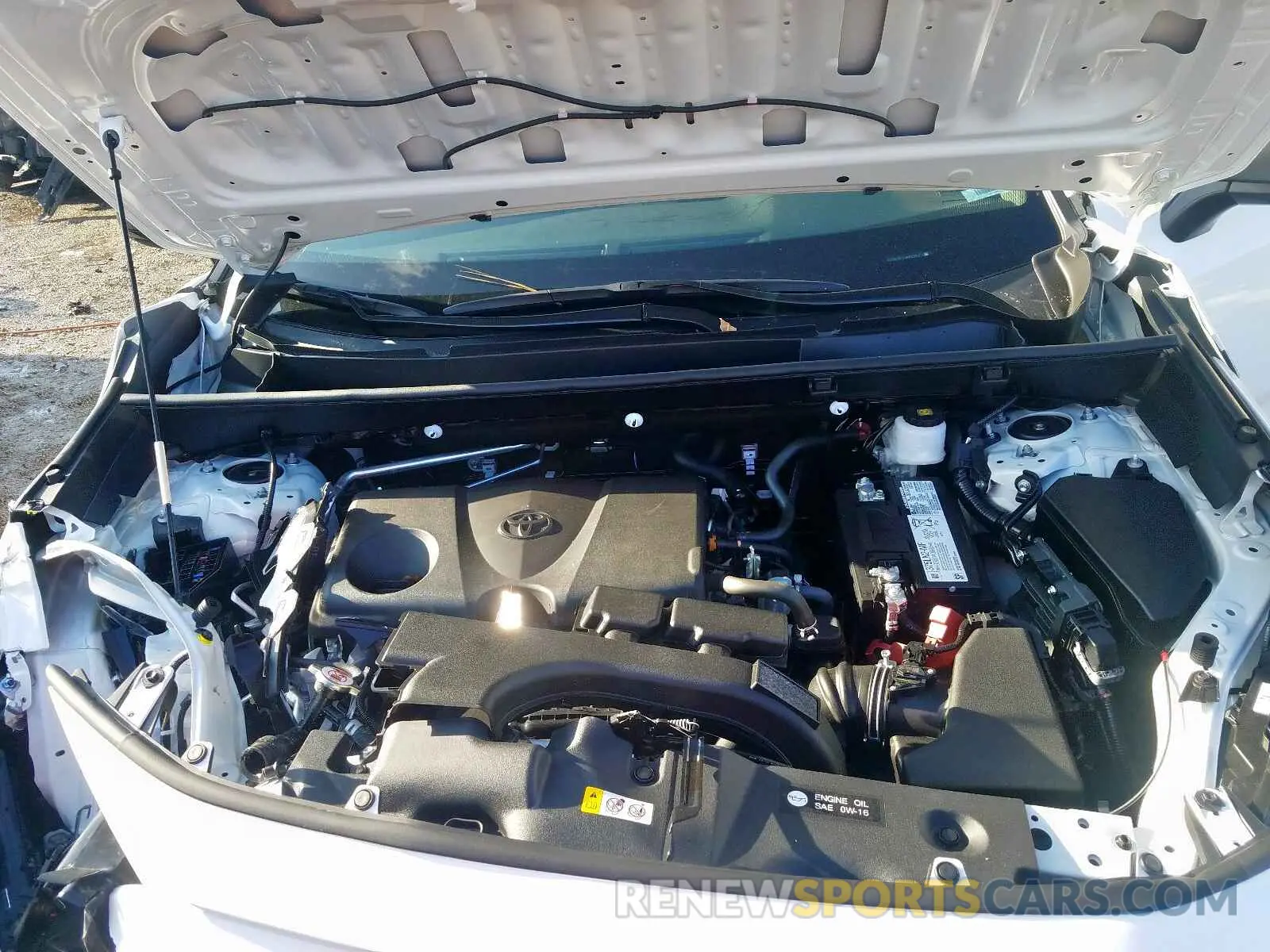 7 Photograph of a damaged car 2T3H1RFV3KC029371 TOYOTA RAV4 2019
